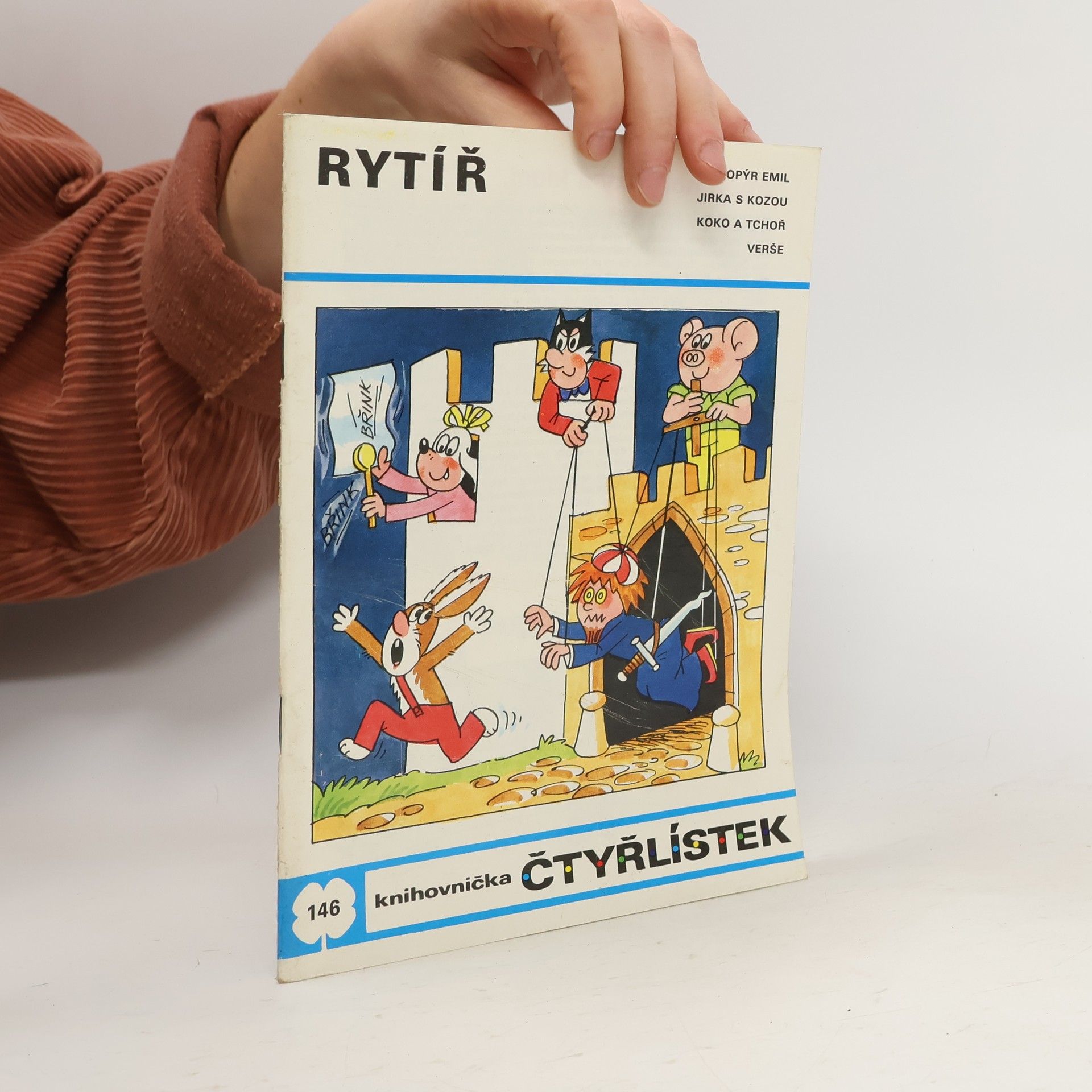 Jaroslav Němeček Čtyřlístek 146. Rytíř