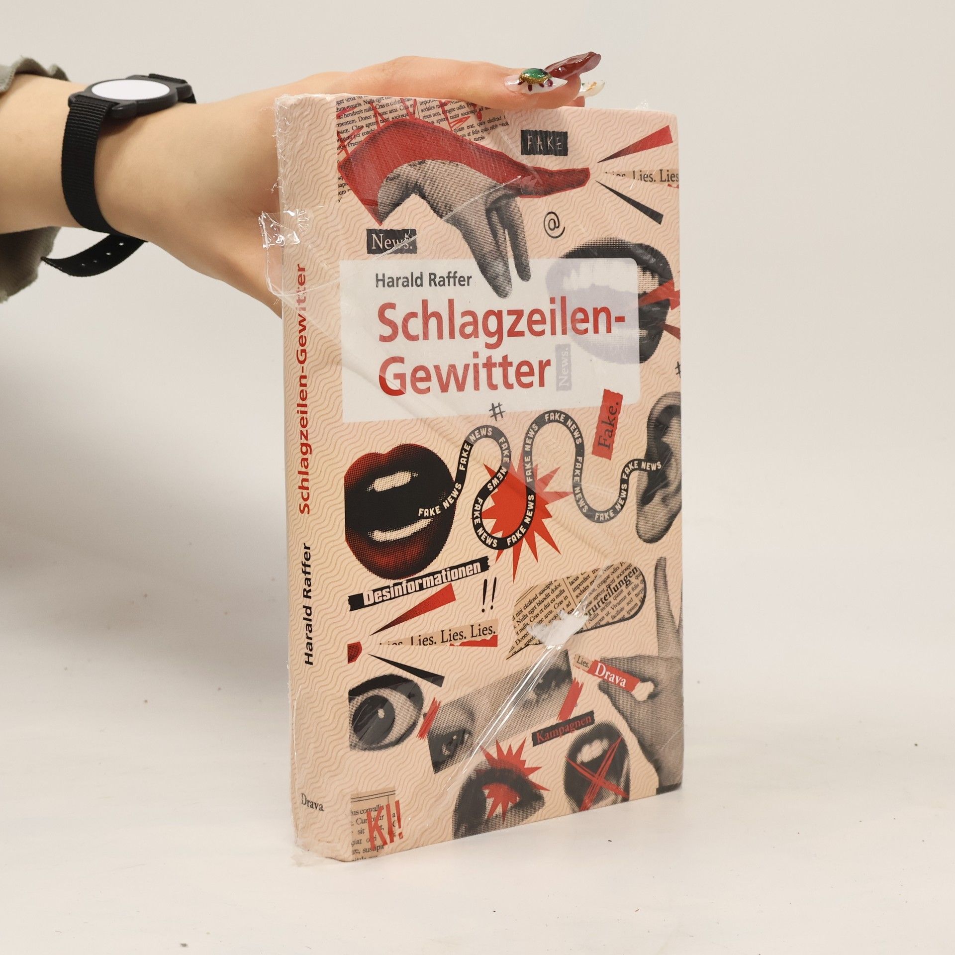 Schlagzeilen-Gewitter