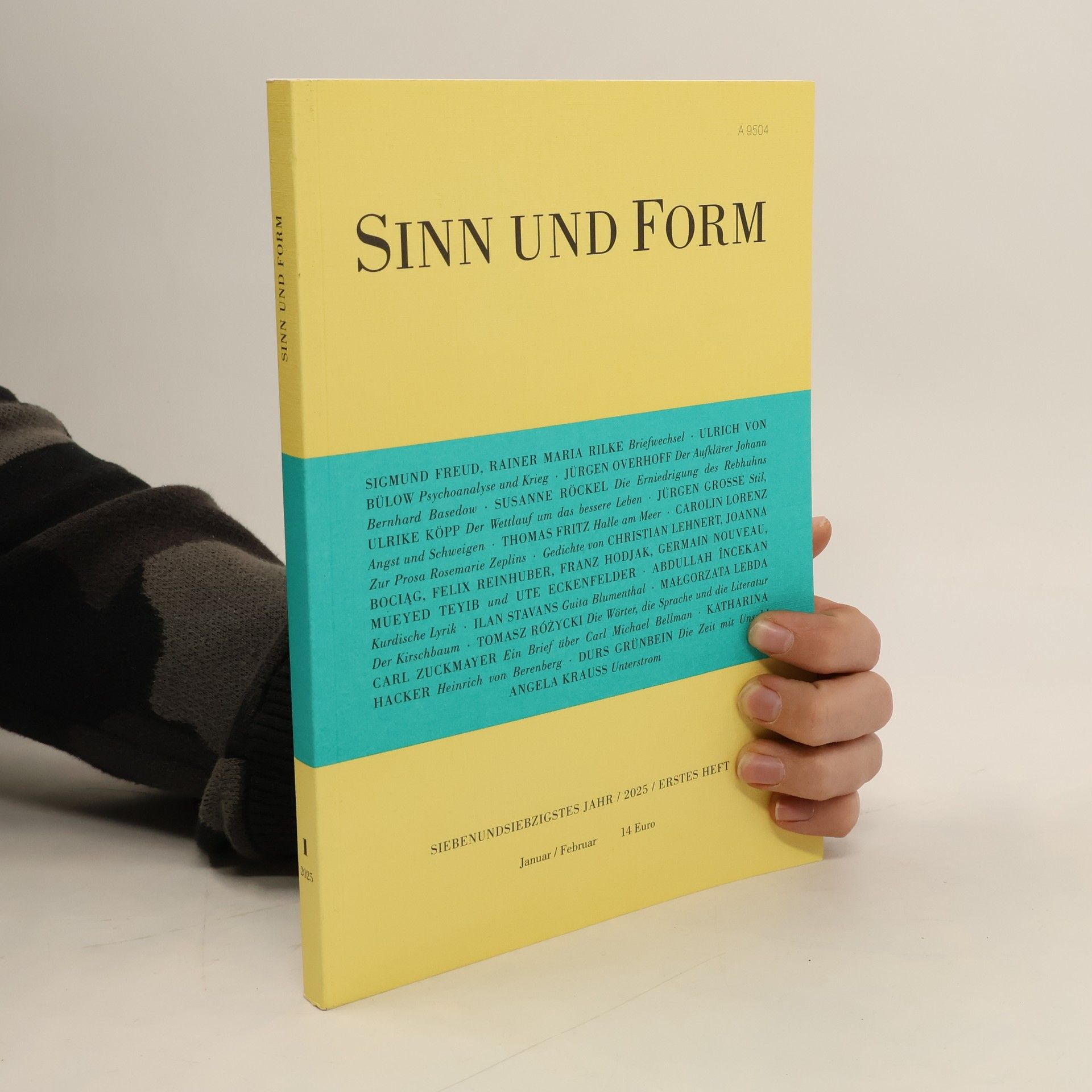 AA.VV. Sinn und Form 1/2025