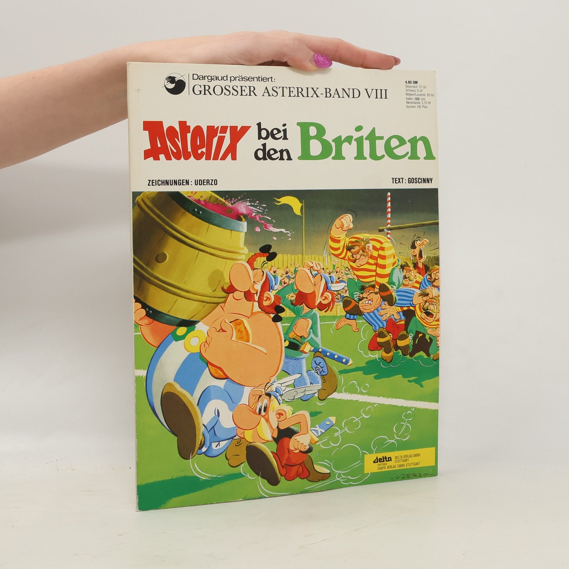 Kolektiv autorů Asterix bei den Briten band VIII