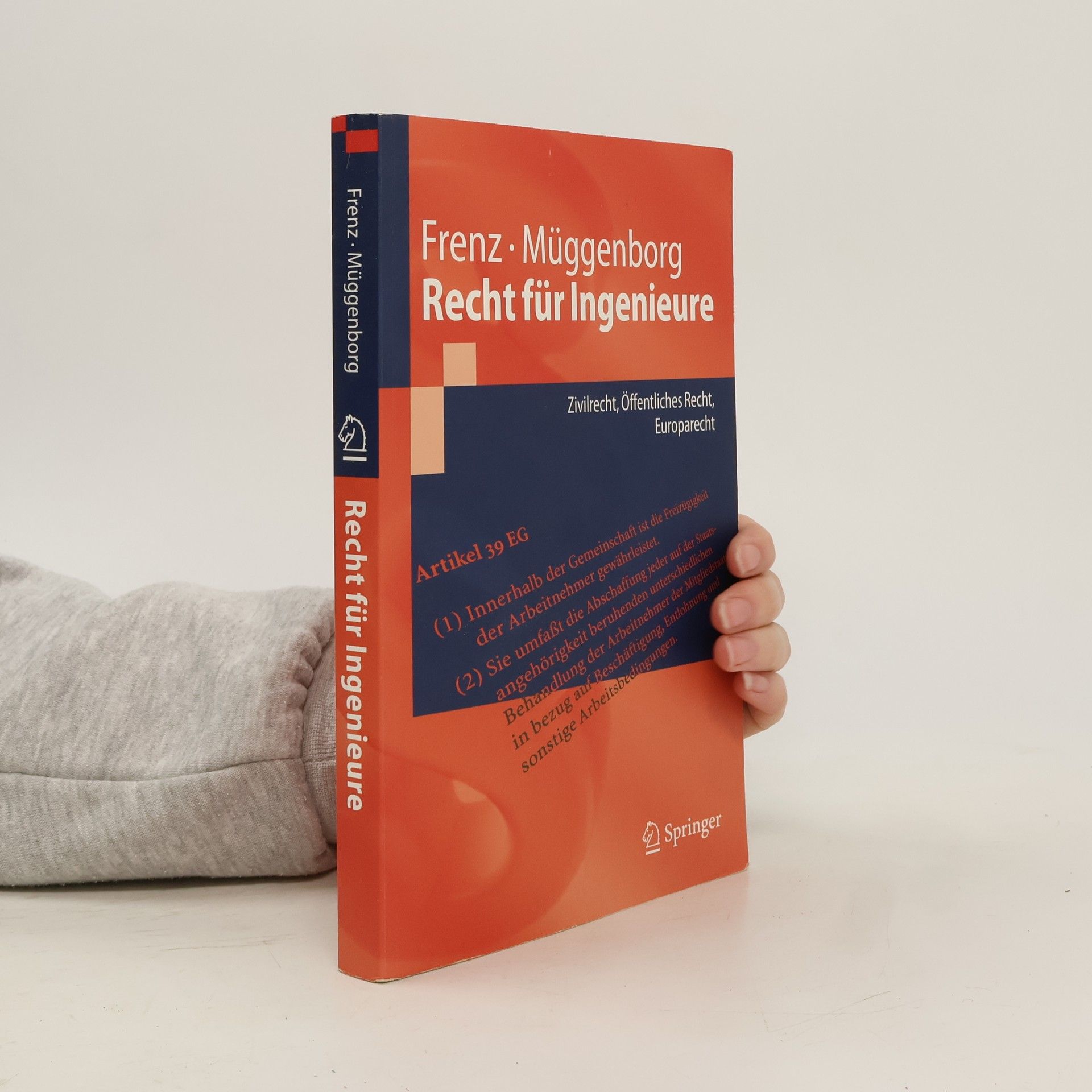 Walter Frenz Recht für Ingenieure