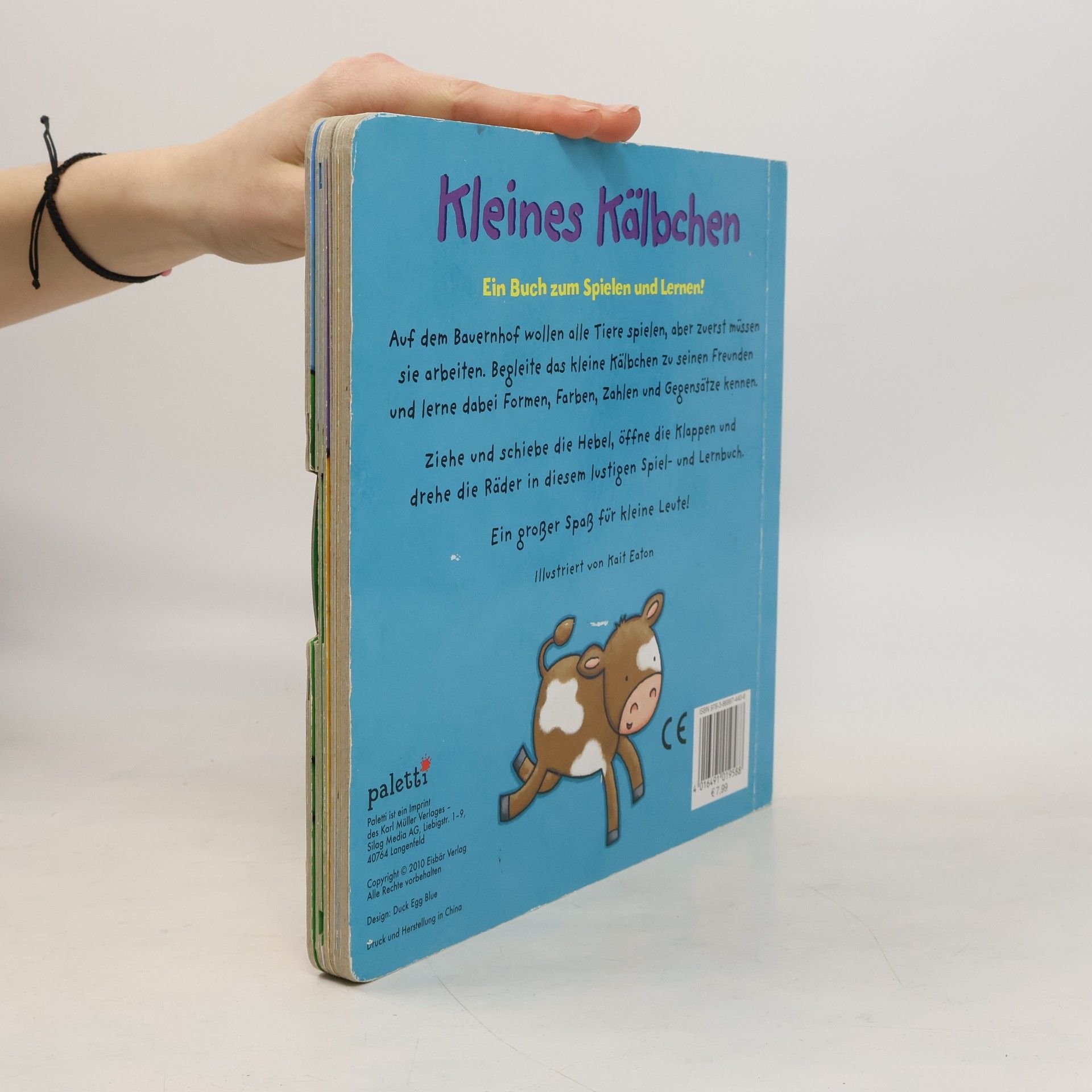 Kleines Kälbchen - Ein Buch zum Spielen und Lernen