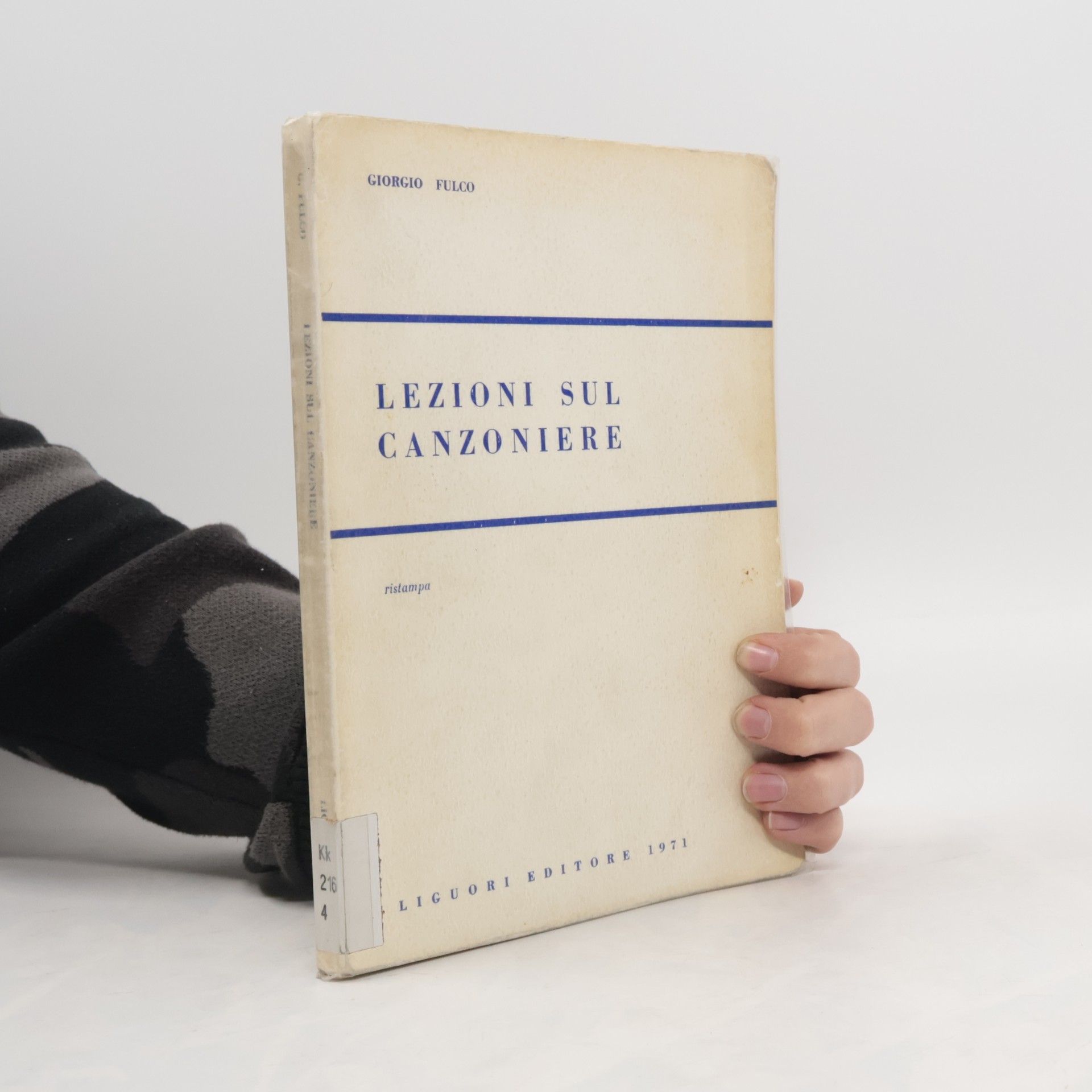 Giorgio Fulco Lezioni sul Canzoniere