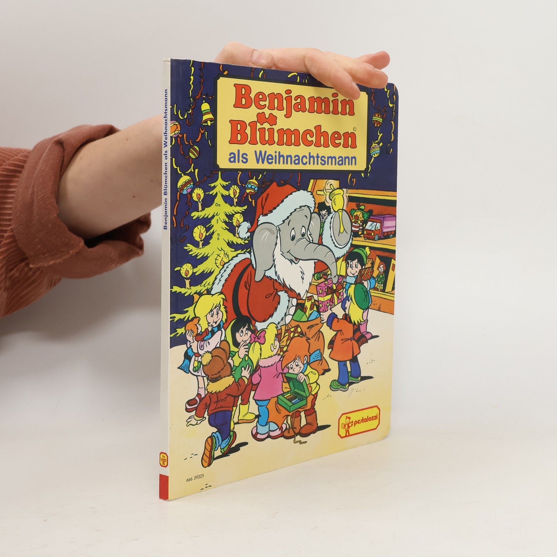 Gisela Fischer-Lingat Benjamin Blümchen als Weihnachtsmann