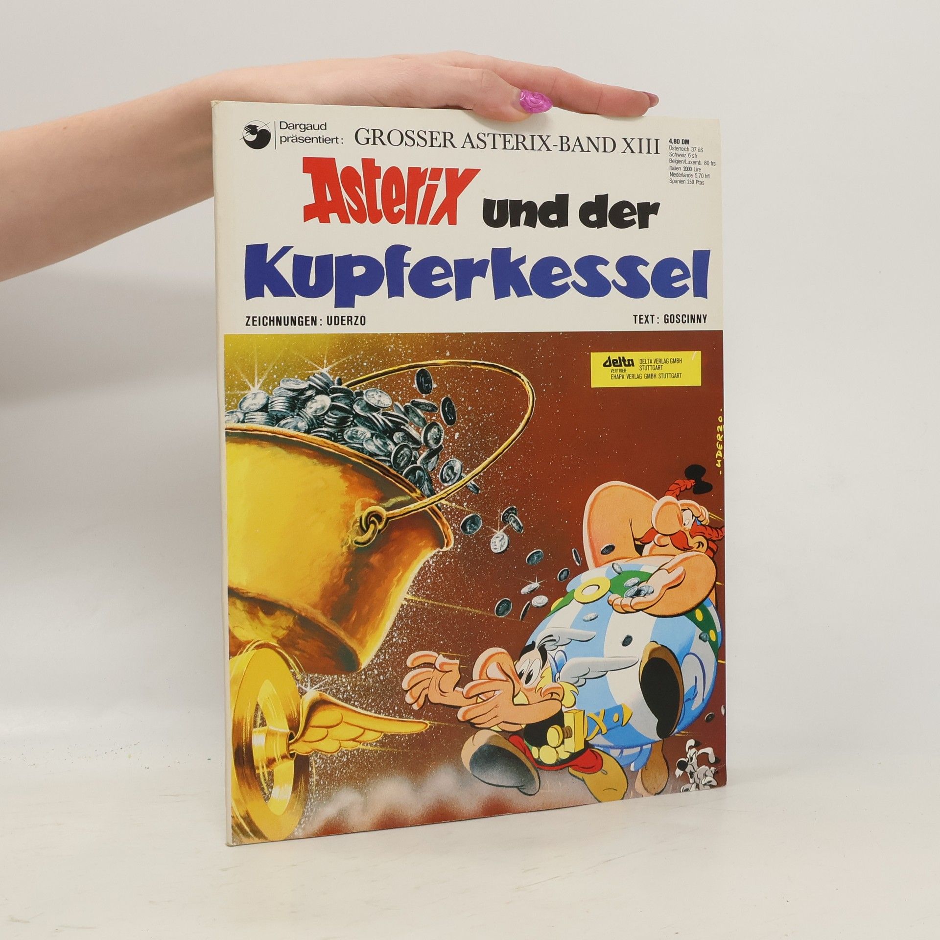 Albert Uderzo Asterix und der Kupferkessel