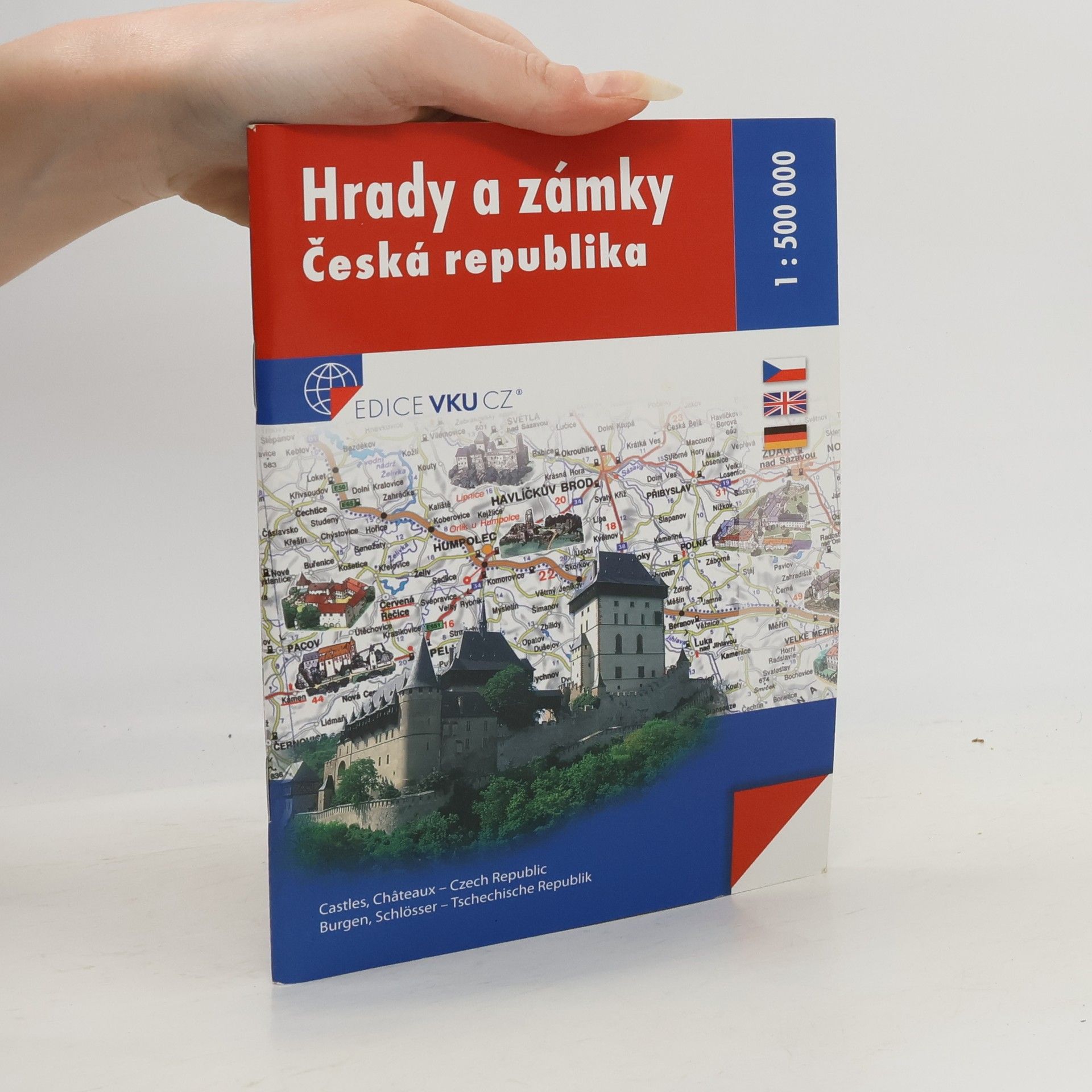 s.r.o. VKU CZ Hrady a zámky Česká republika 1 : 500 000