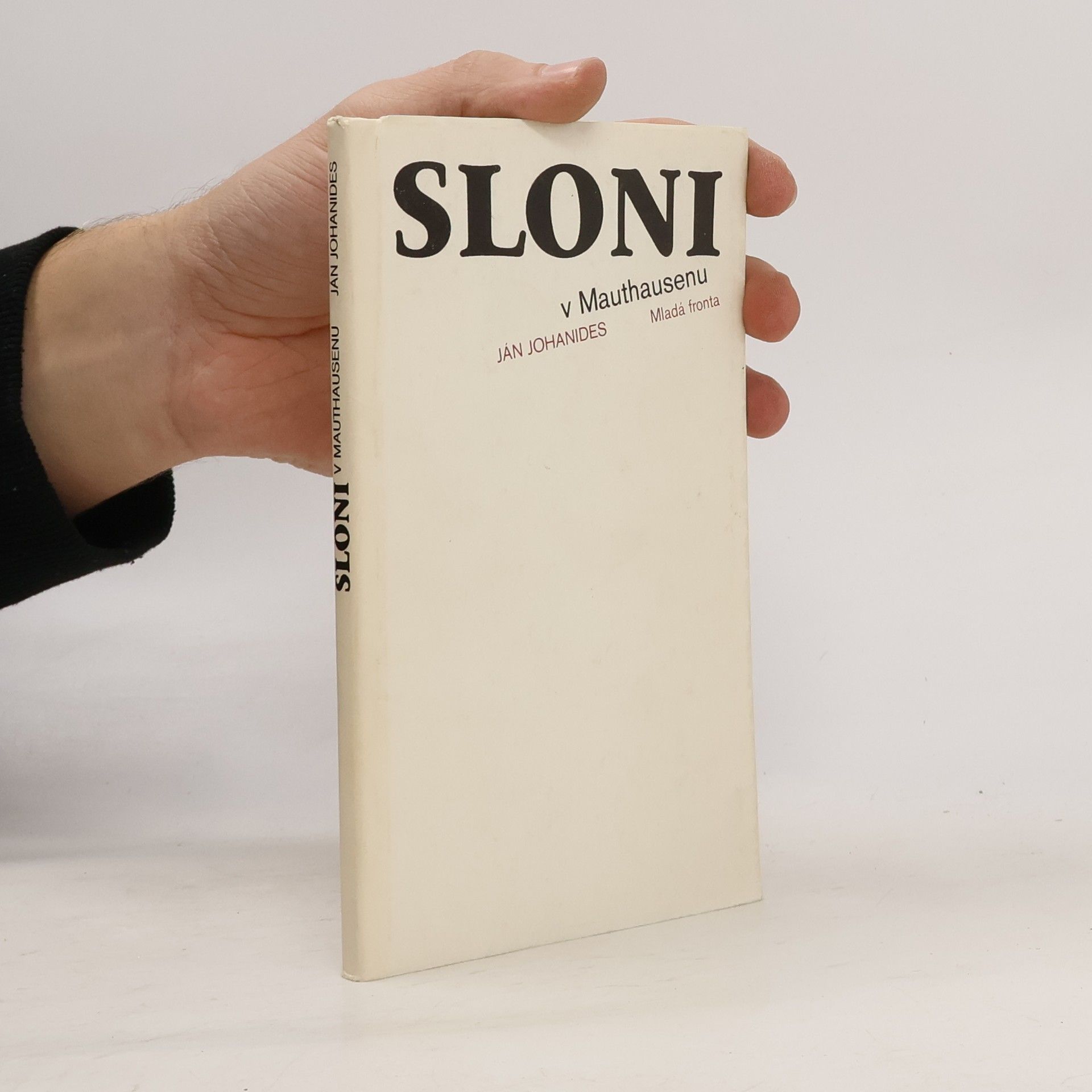 Ján Johanides Sloni v Mauthausenu
