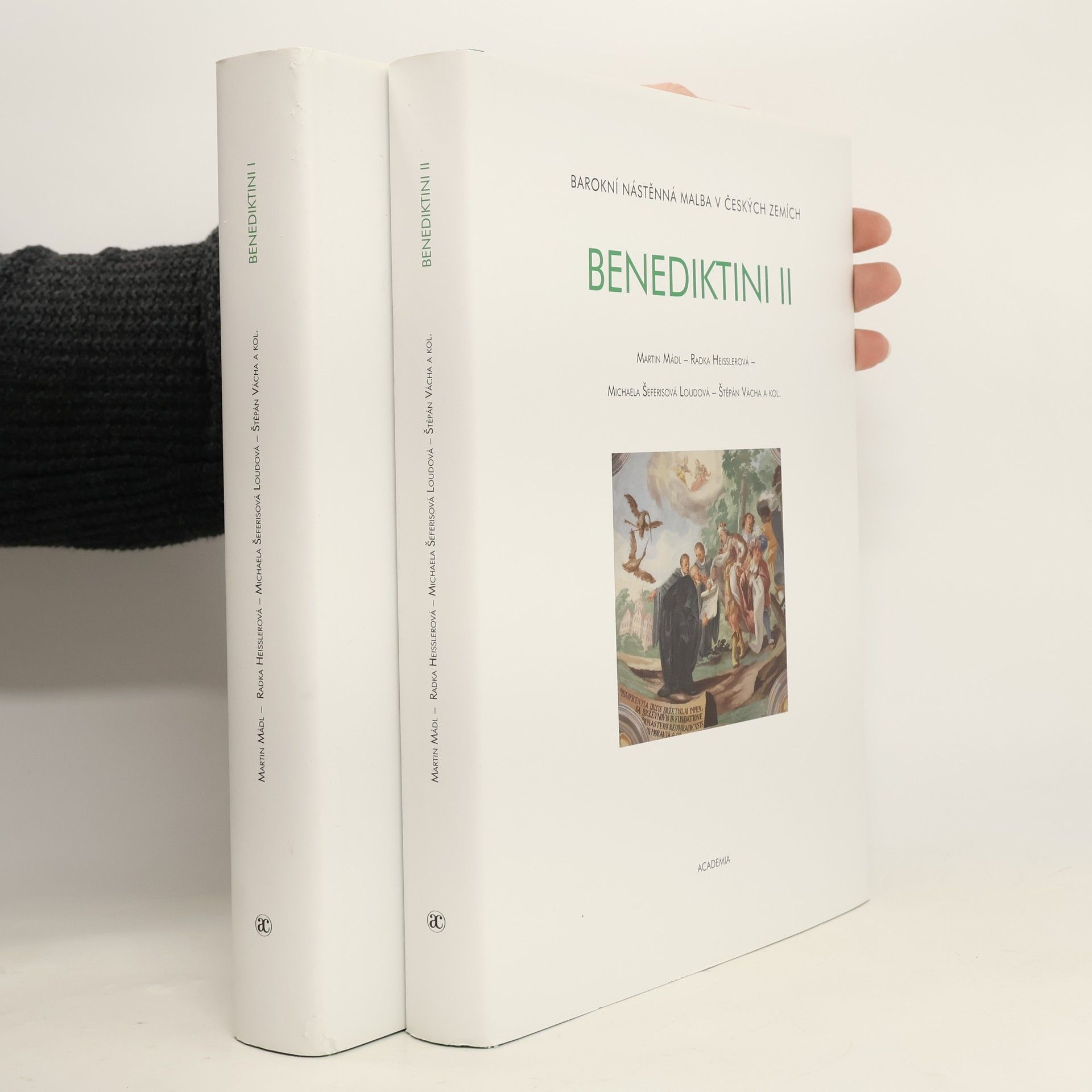 Benediktini : barokní nástěnná malba v českých zemích. I a II