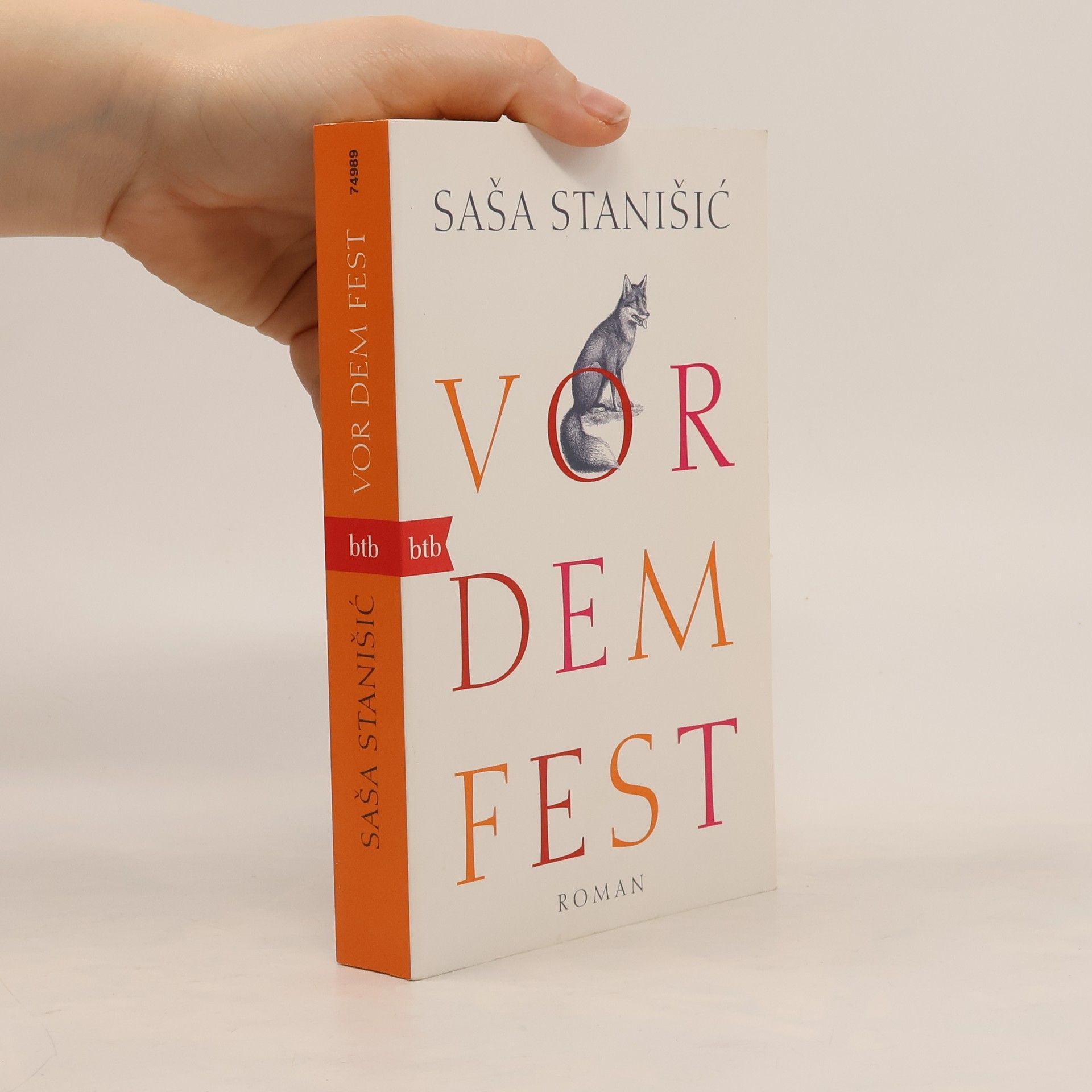 Saša Stanišič Vor dem Fest