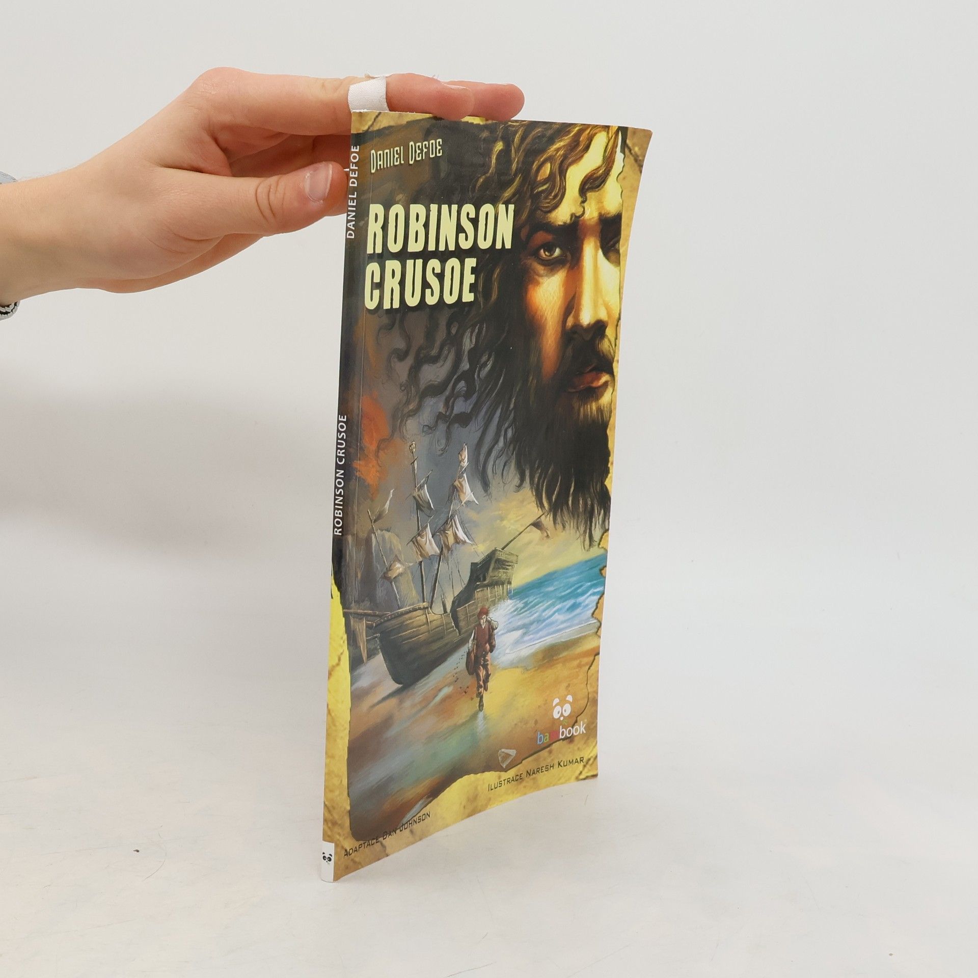 Dan Johnson Robinson Crusoe. Komiks