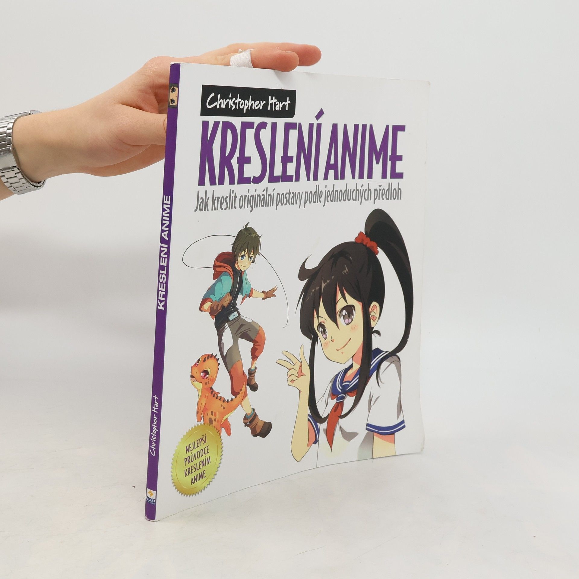 Christopher Hart Kreslení Anime: Jak kreslit originální postavy podle jednoduchých předloh