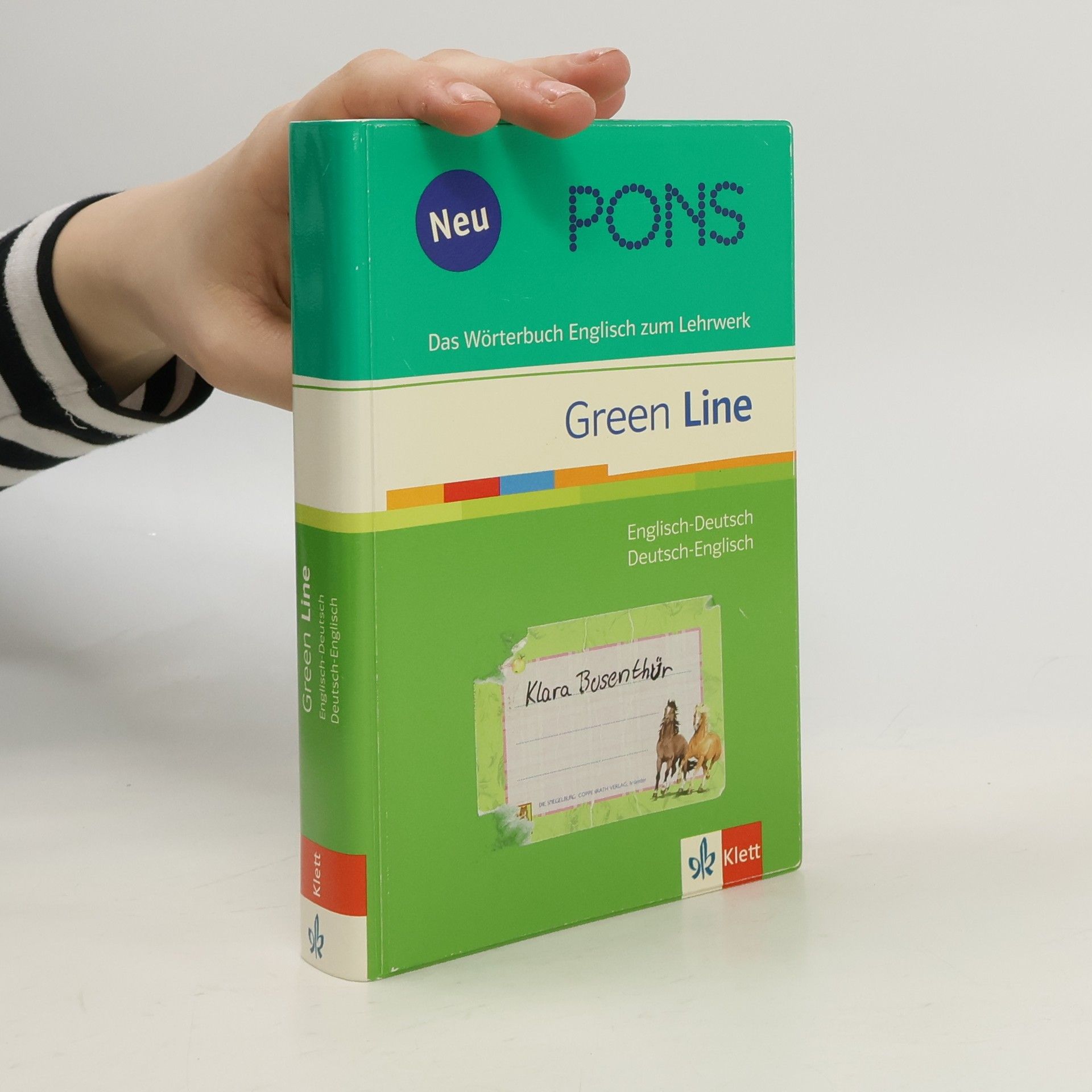 Peter-Frank Röseler PONS Green line - Wörterbuch