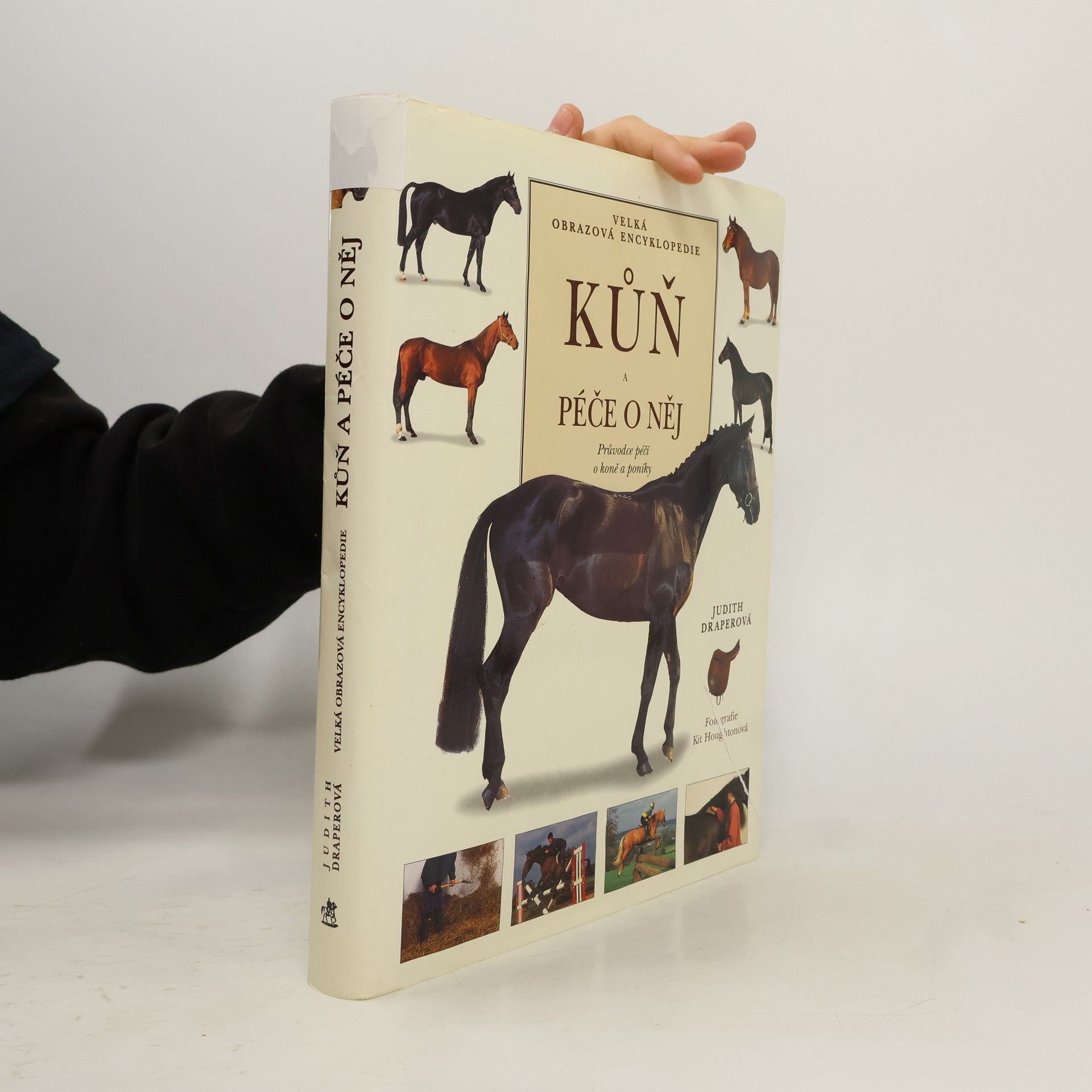 Kůň a péče o něj : velká obrazová encyklopedie : průvodce péčí o koně a poníky