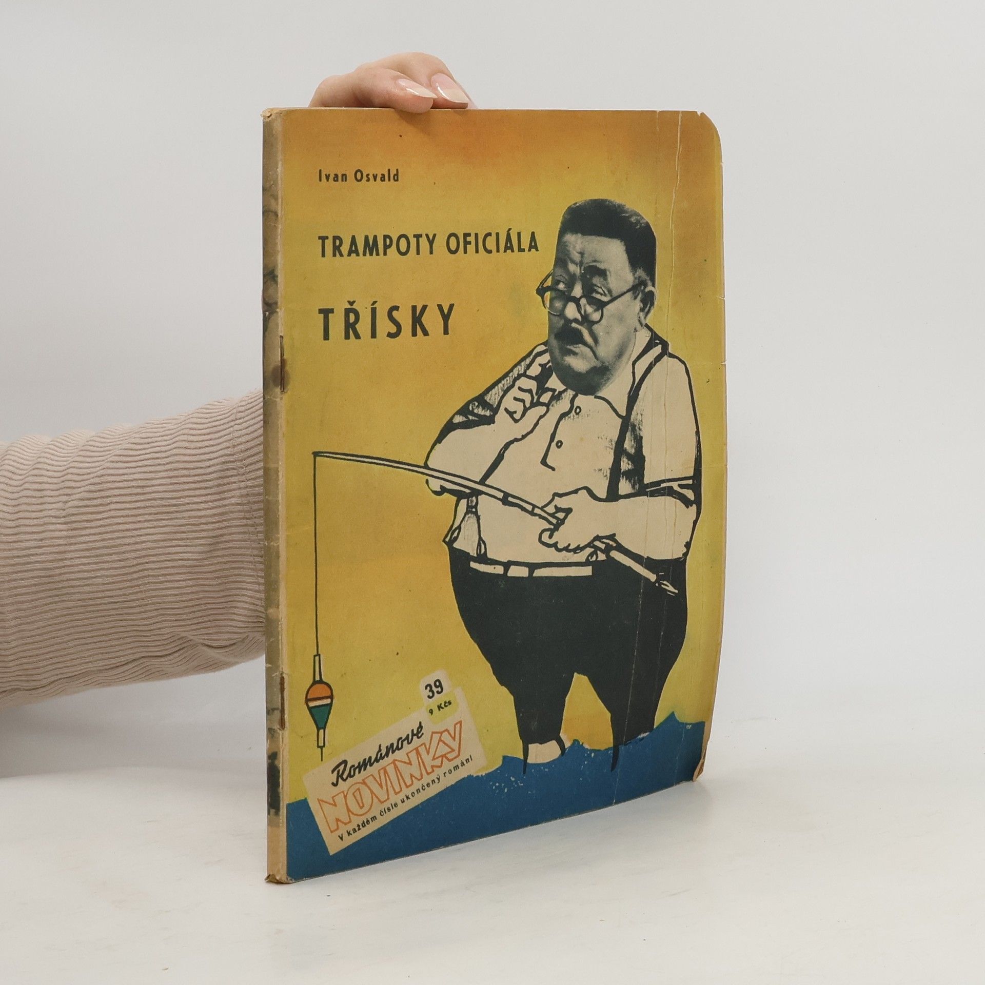 Ivan Osvald Trampoty oficiála Třísky