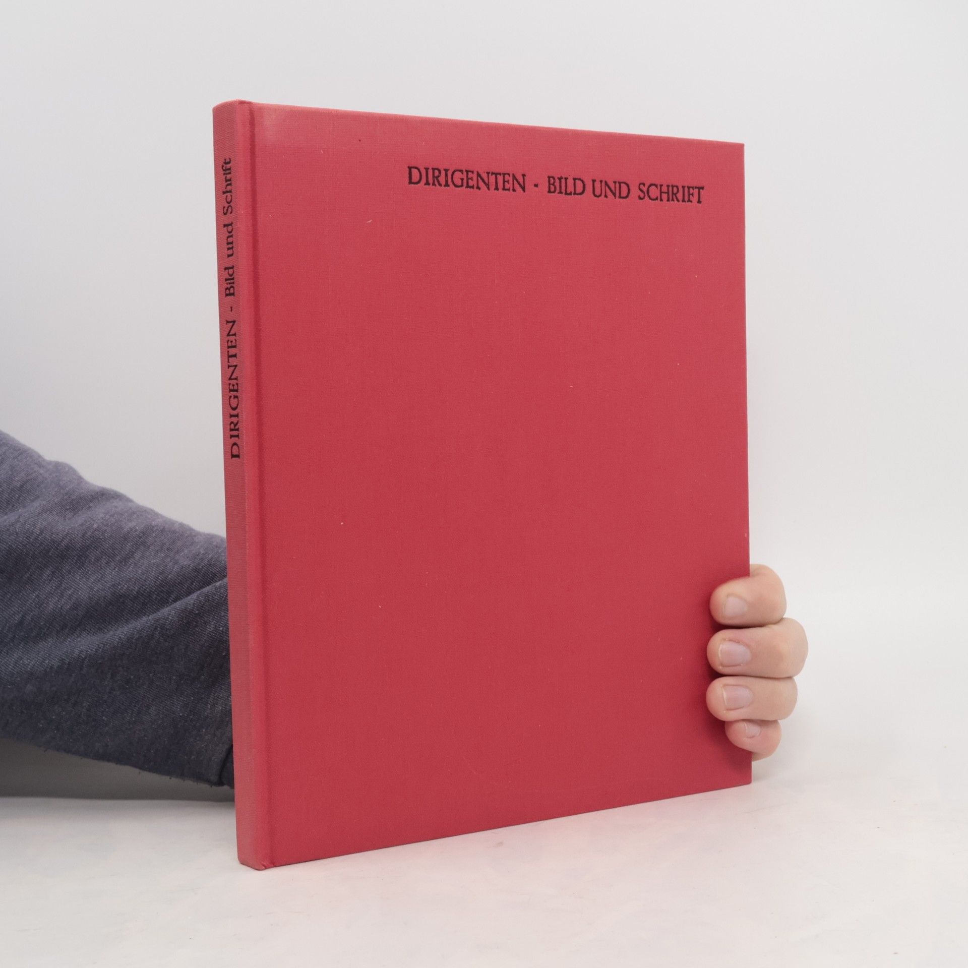 Dirigenten - Bild und Schrift