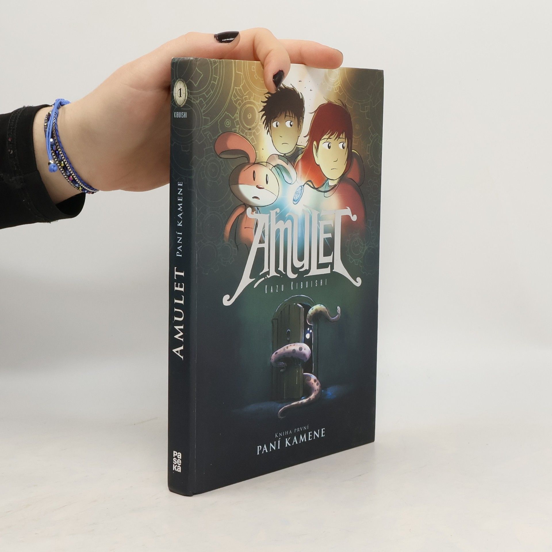 Kazu Kibuishi Paní kamene. Amulet. Kniha první