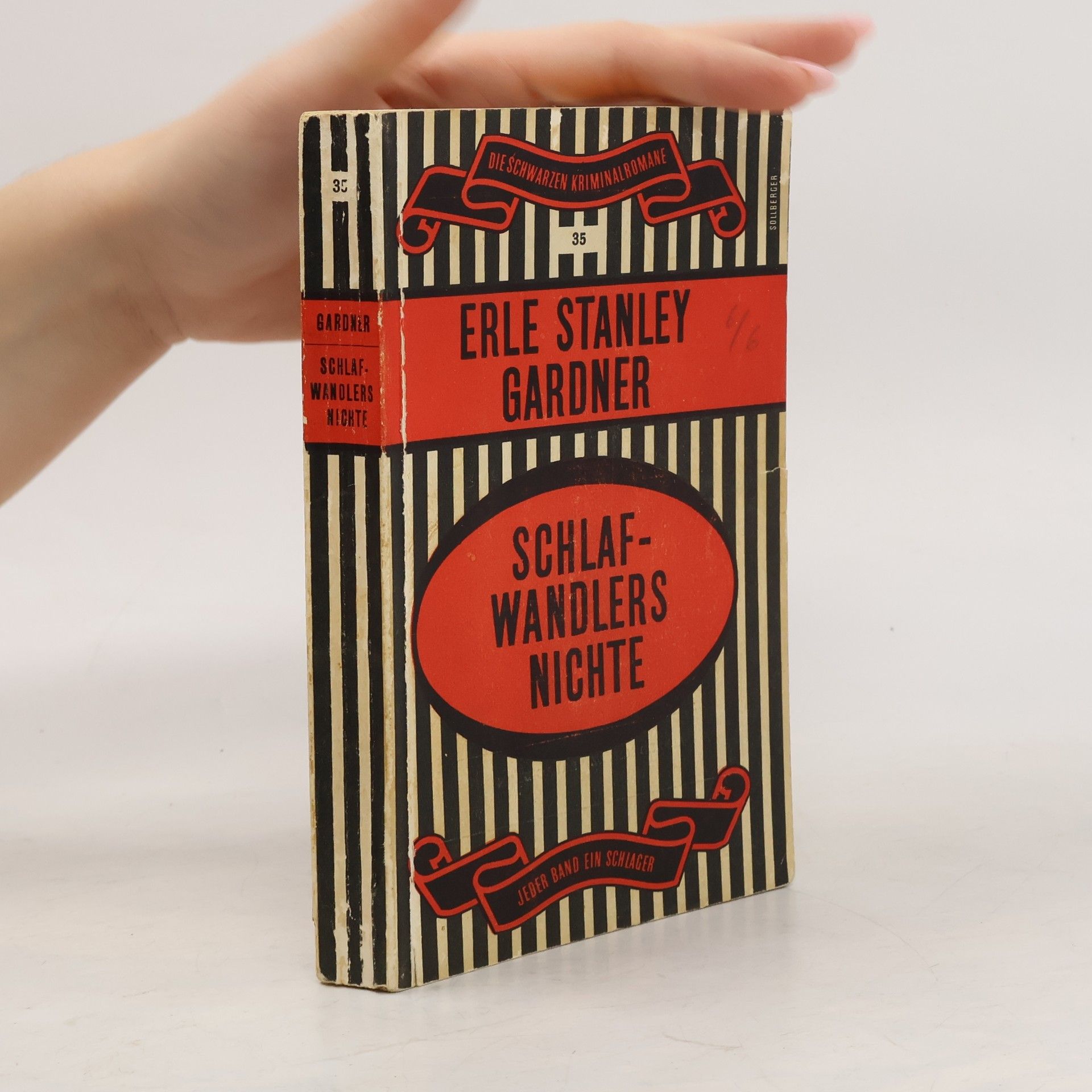 Erle Stanley Gardner Schlafwandlers Nichte