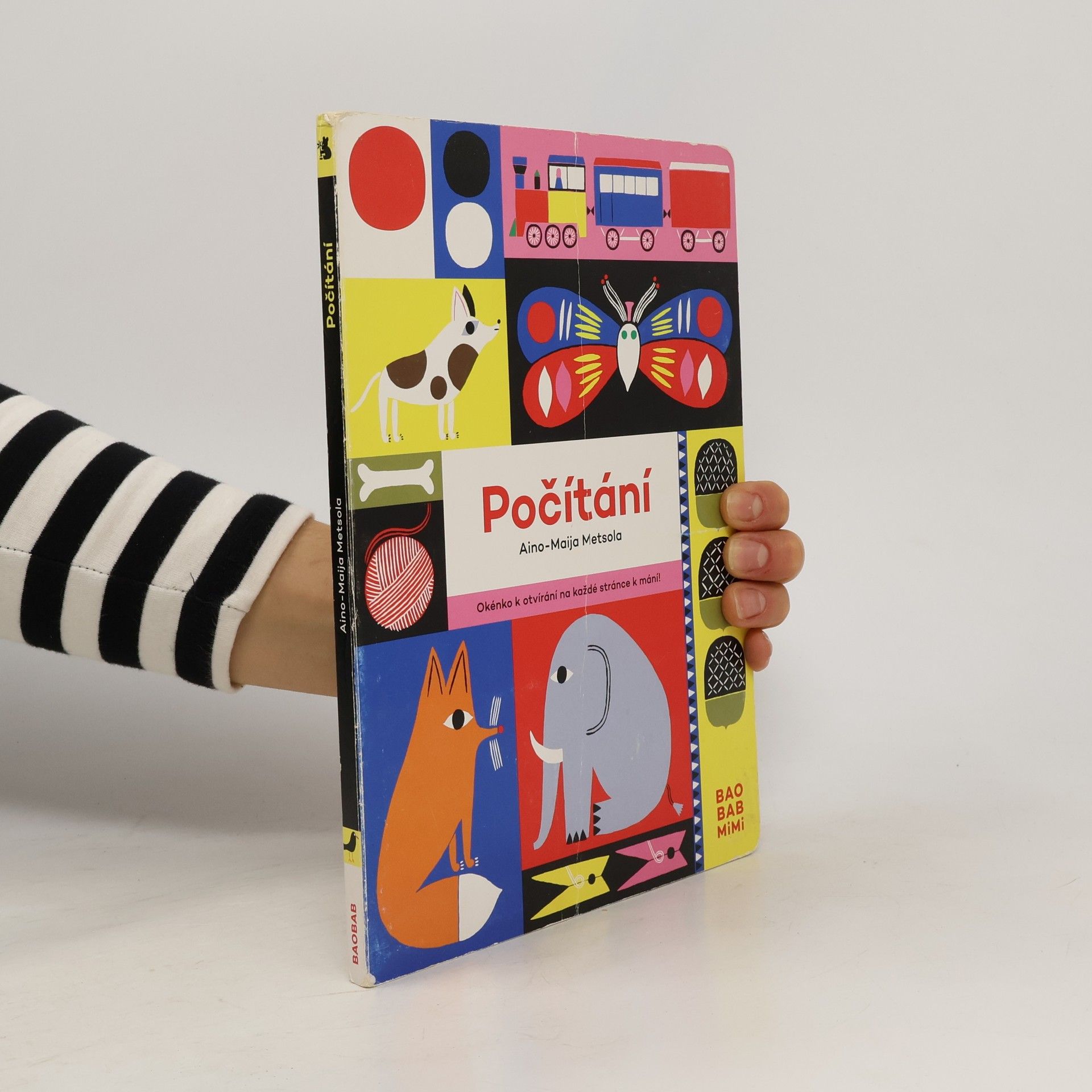 Počítání. Okénko k otvírání na každé stránce k mání