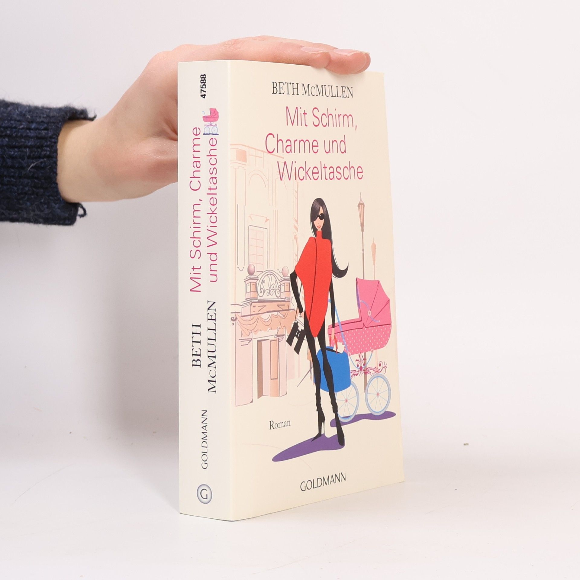 Beth McMullen Mit Schirm, Charme und Wickeltasche