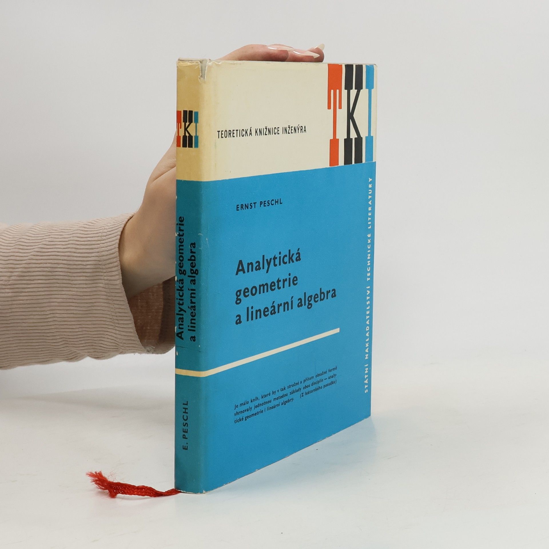 Ernst Peschl Analytická geometrie a lineární algebra