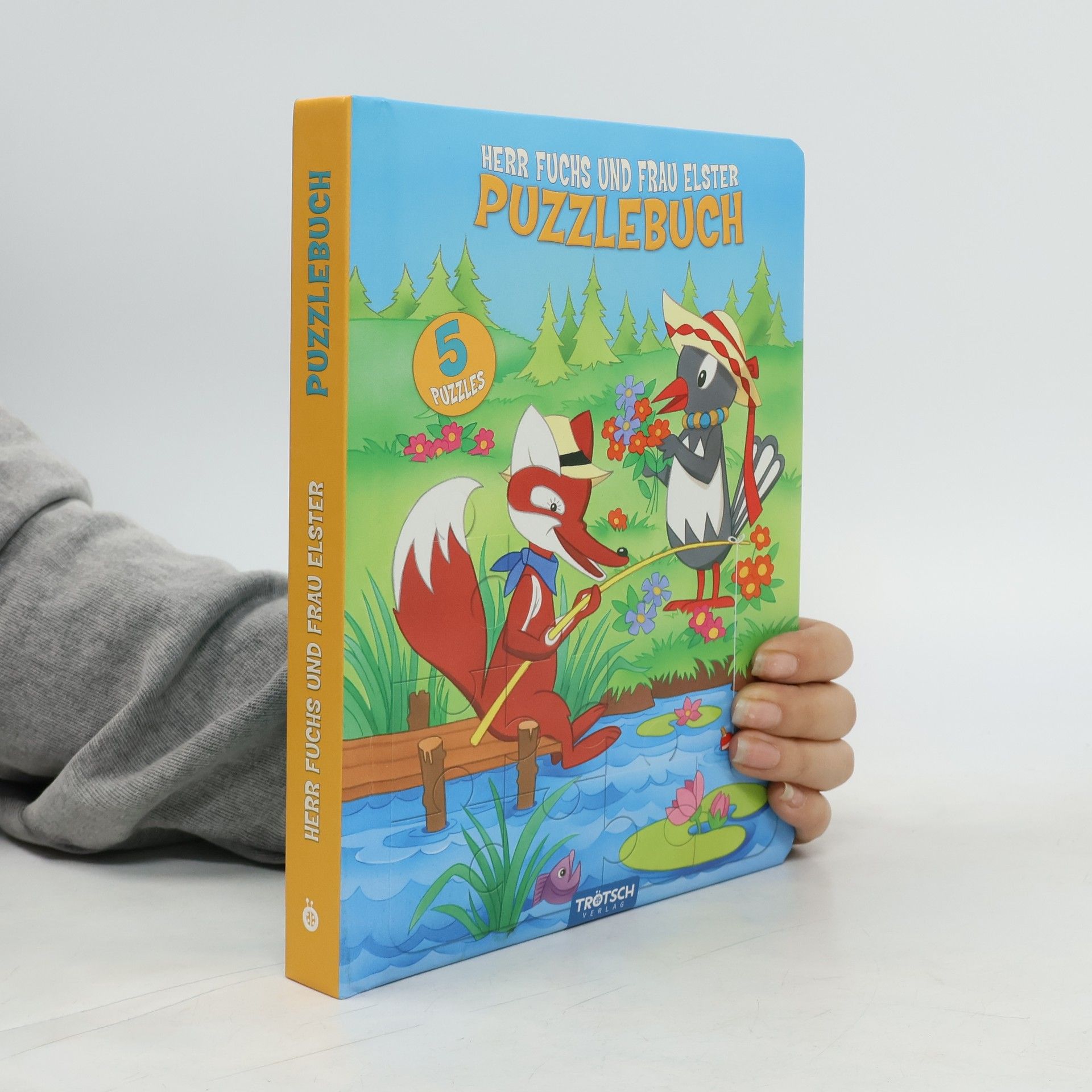 Kolektiv autorů Puzzlebuch - Herr Fuchs und Frau Elster
