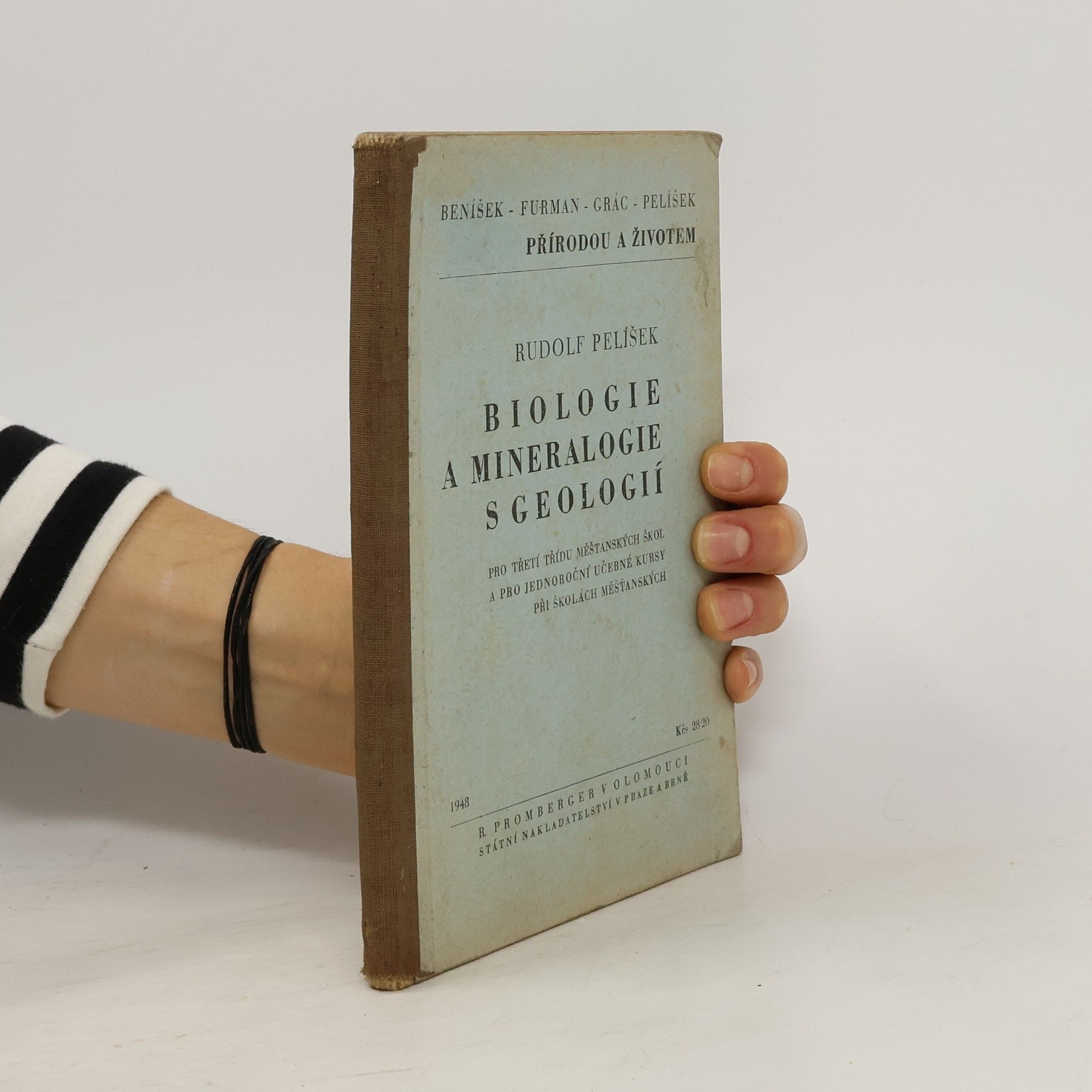 Collectif d'auteurs Biologie a mineralogie s geologií pro třetí třídu měšťanských škol a pro jednoroční učebné kursy při školách měšťanských