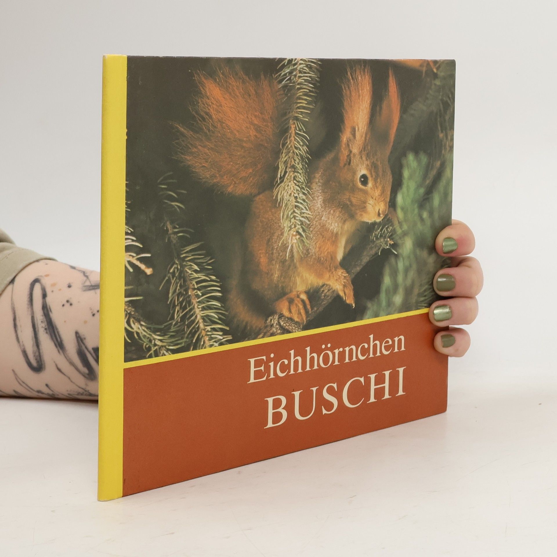 Helmut Massny Eichhörnchen Buschi