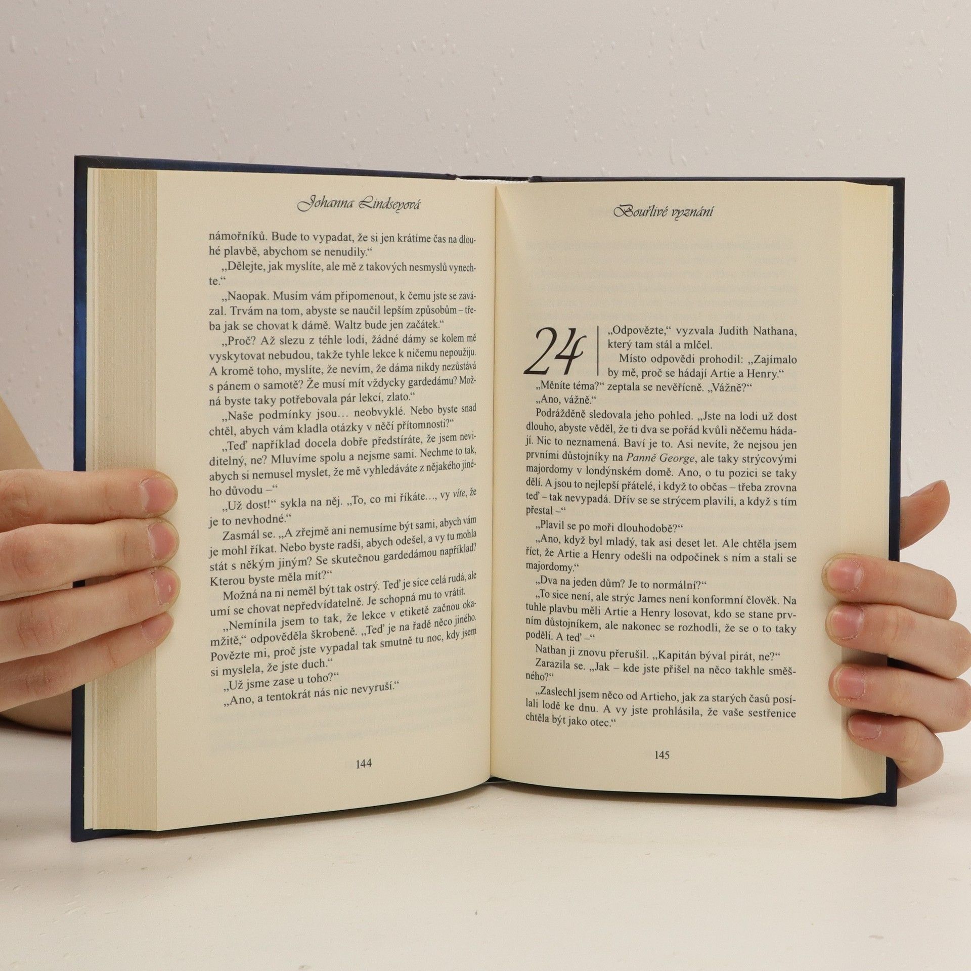 Johanna Lindsey Bouřlivé vyznání