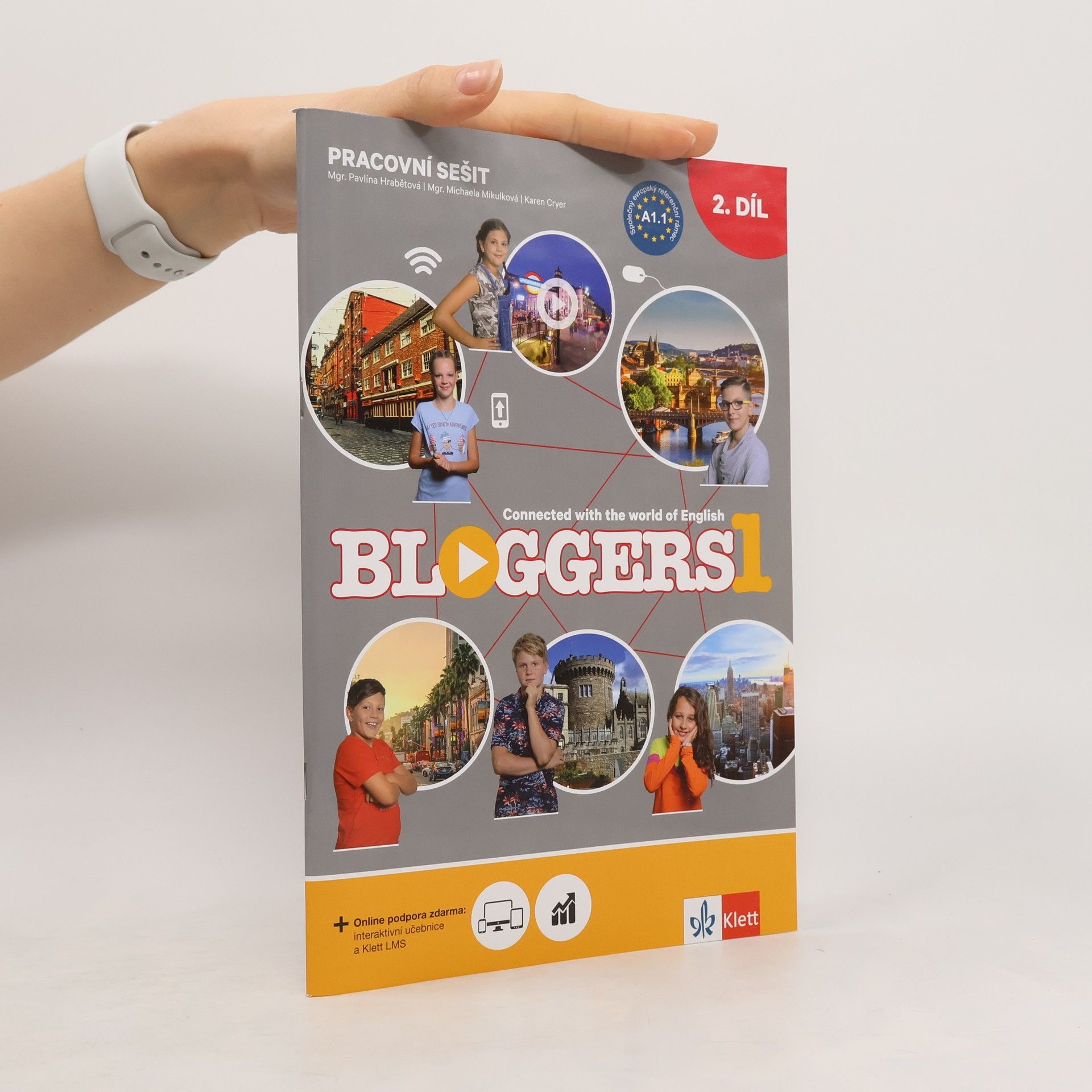 Pavlína Hrabětová Bloggers 1. Pracovní sešit, 2. díl