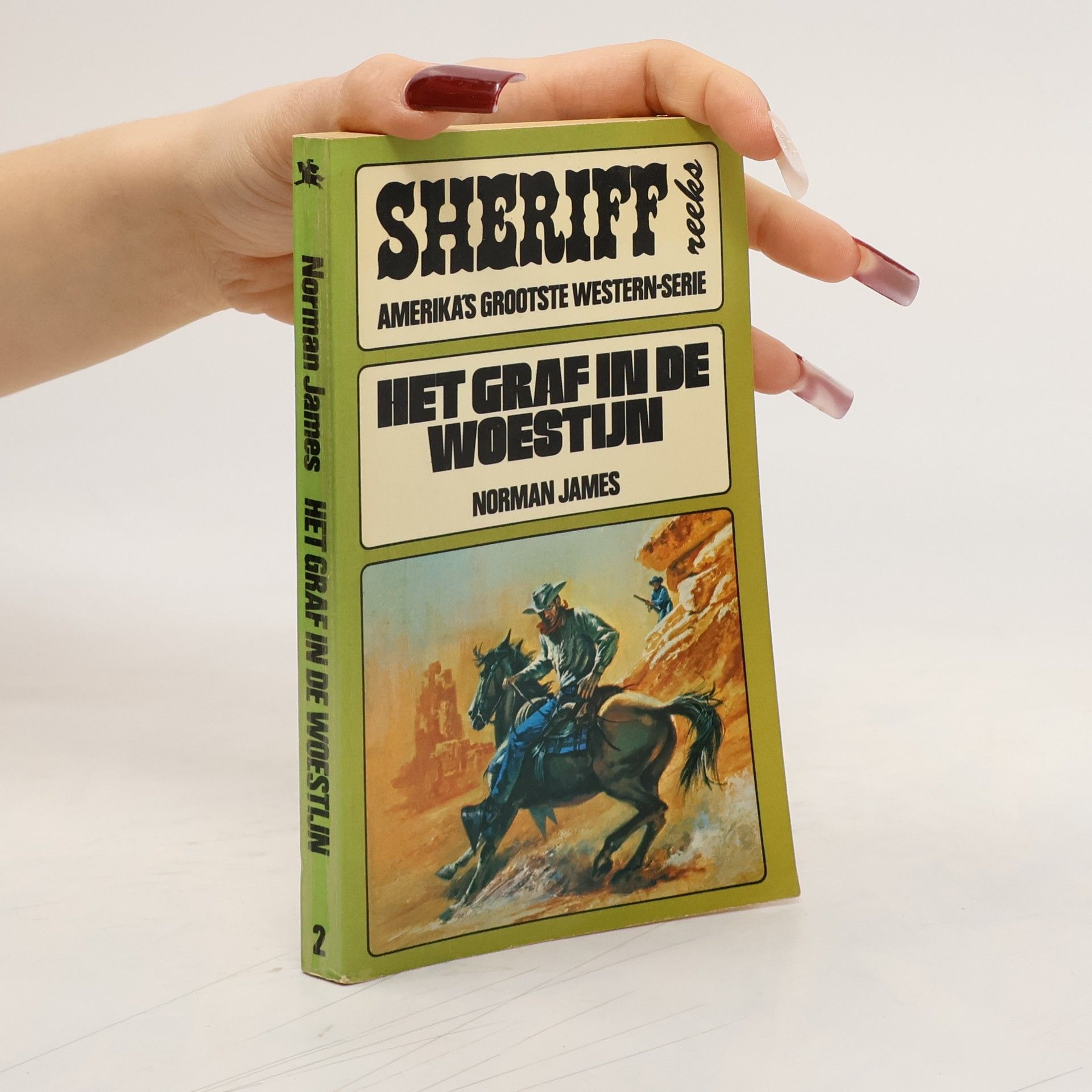 Norman James Het graf in de woestijn