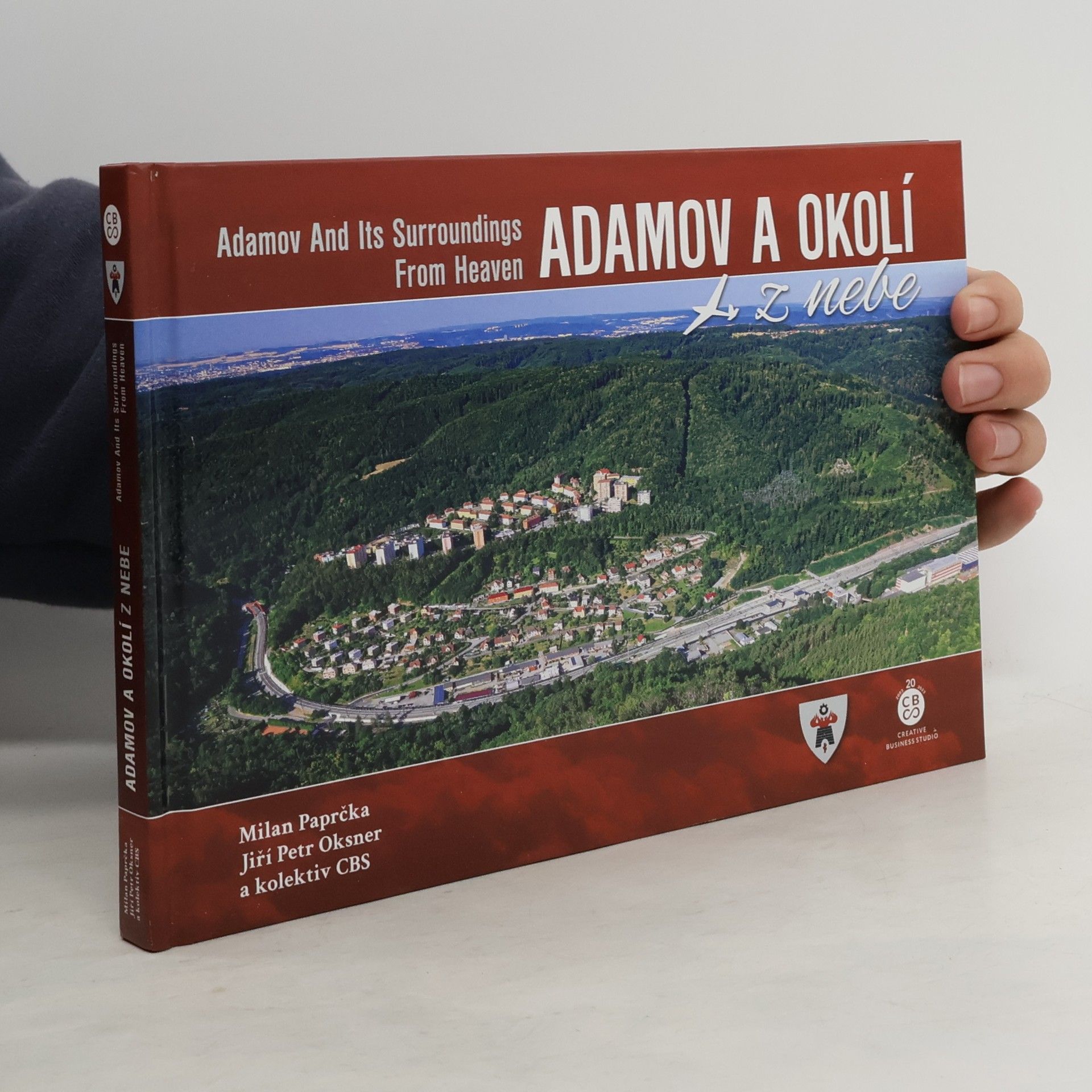 Adamov a okolí z nebe