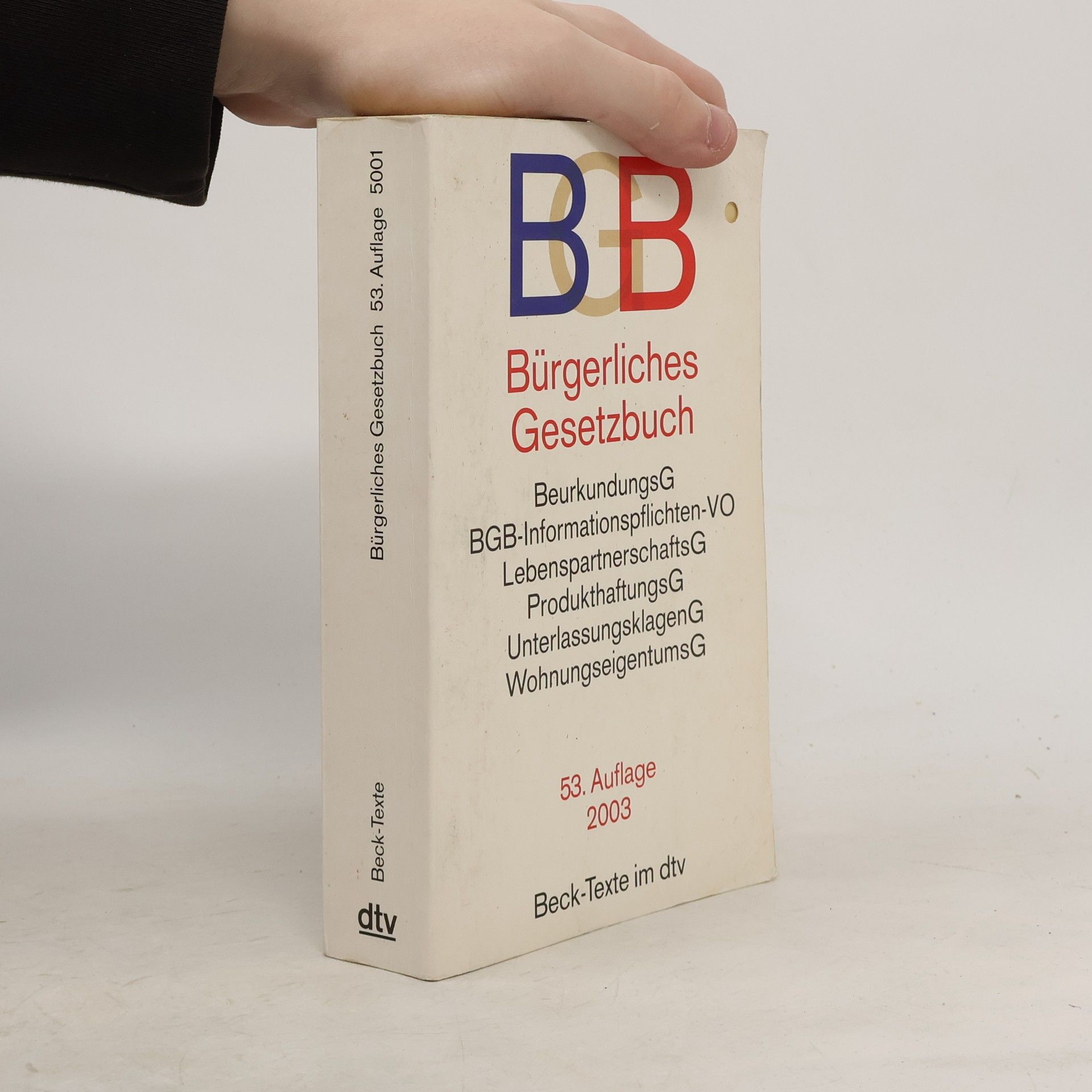 Autorenkollektiv Bürgerliches Gesetzbuch 53.