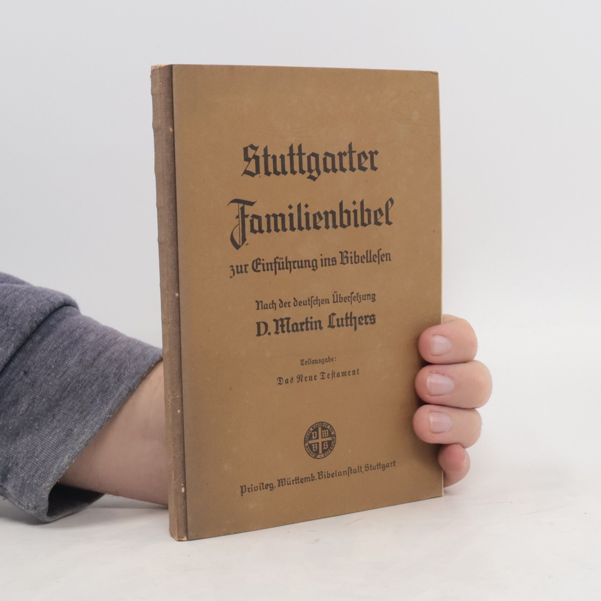 Martin Luther Stuttgarter Familienbibel zur Einführung ins Bibellesen