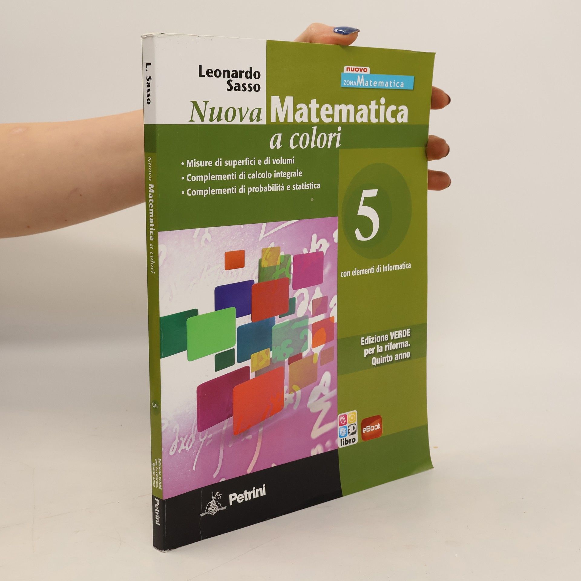 Leonardo Sasso Nuova matematica a colori