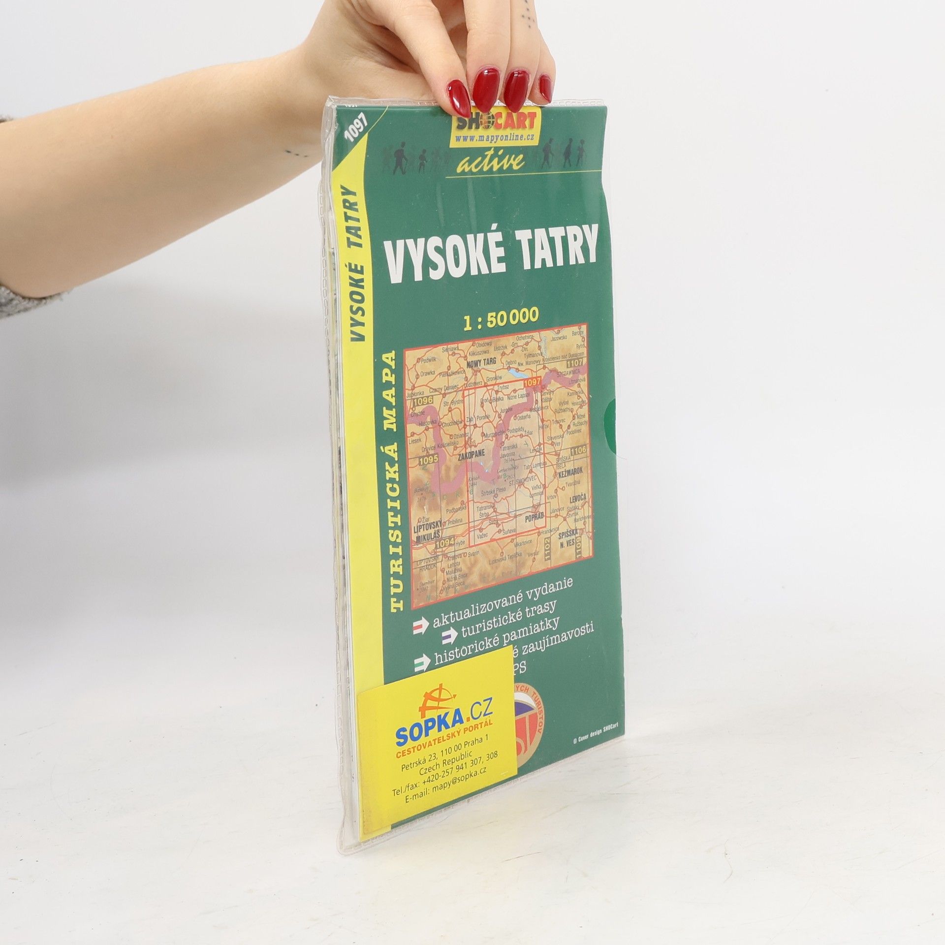 Autorenkollektiv SC 1097 Vysoké Tatry 1:50 000