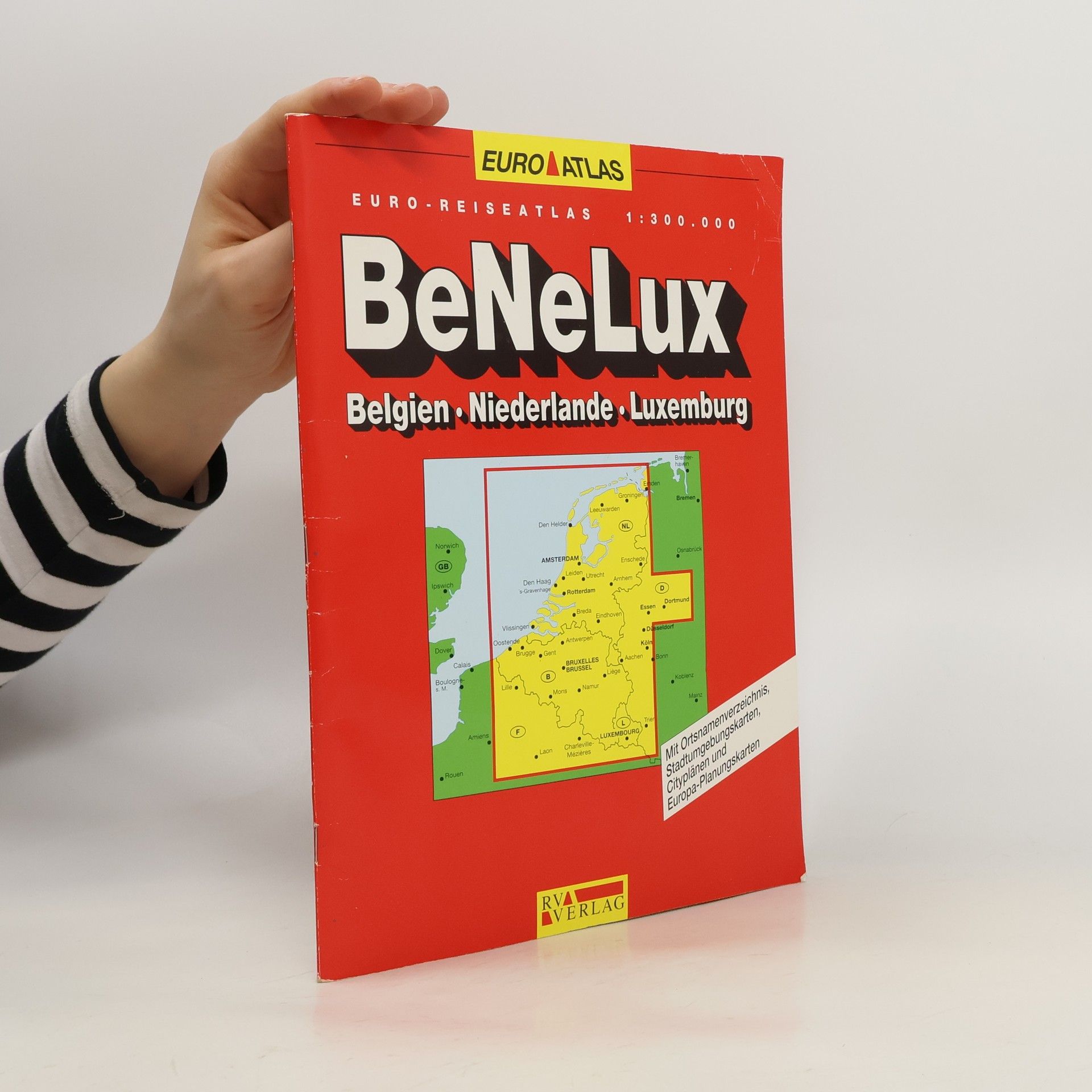 Collectif d'auteurs Euro-Reiseatlas Benelux