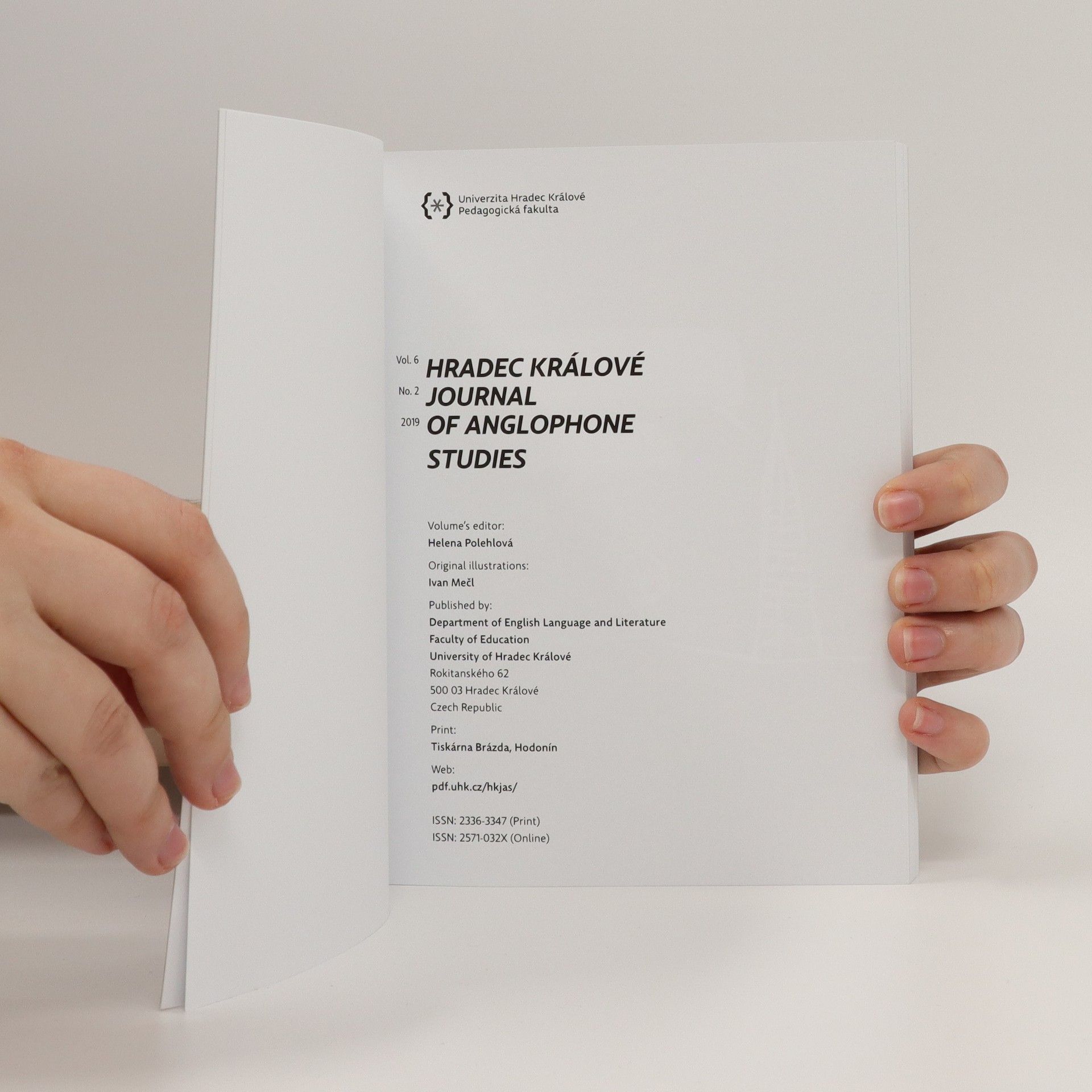 Collectif d'auteurs Hradec Králové Journal of Anglophone Studies (vol. 6, no. 2/2019)