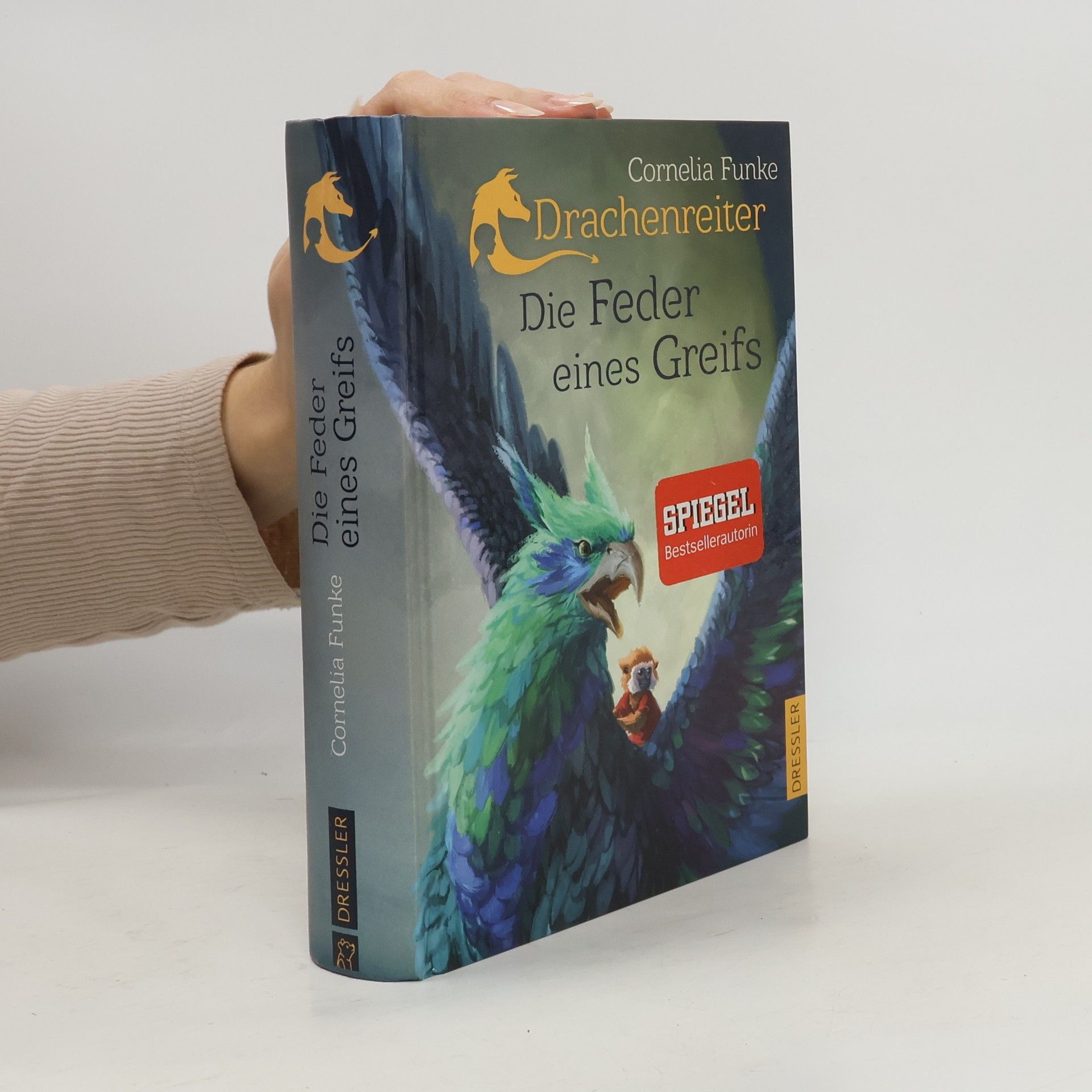 Cornelia Funke Drachenreiter : Die Feder eines Greifs