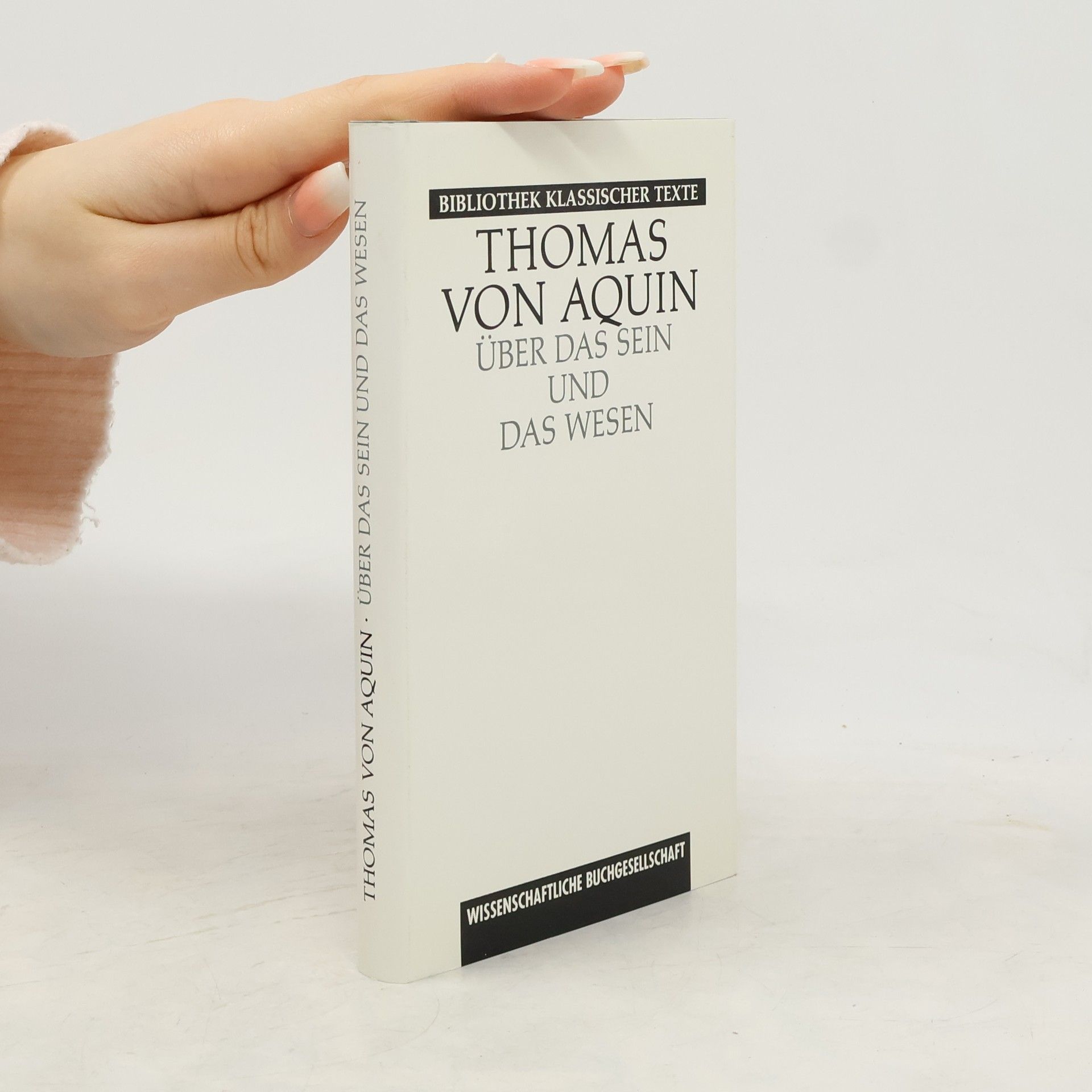 Thomas Über das Sein und das Wesen