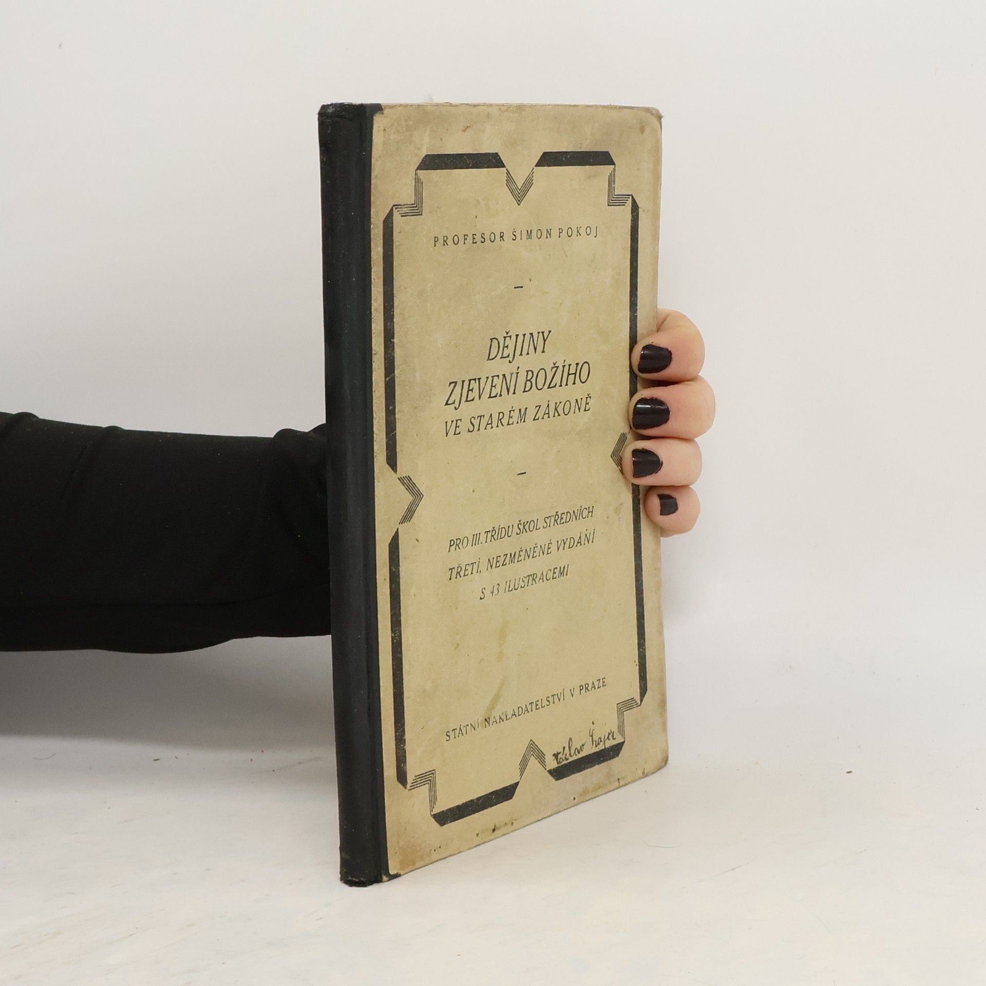 Šimon Pokoj Dějiny zjevení Božího ve Starém zákoně