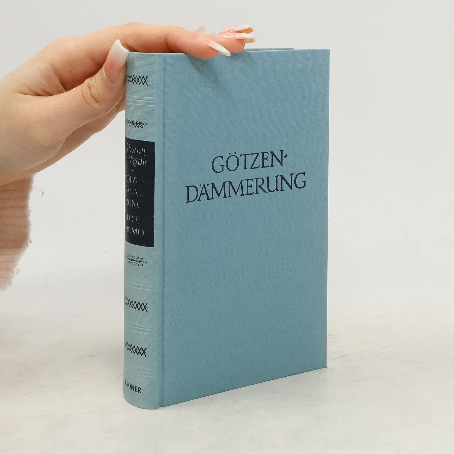 Friedrich Nietzsche Götzendämmerung