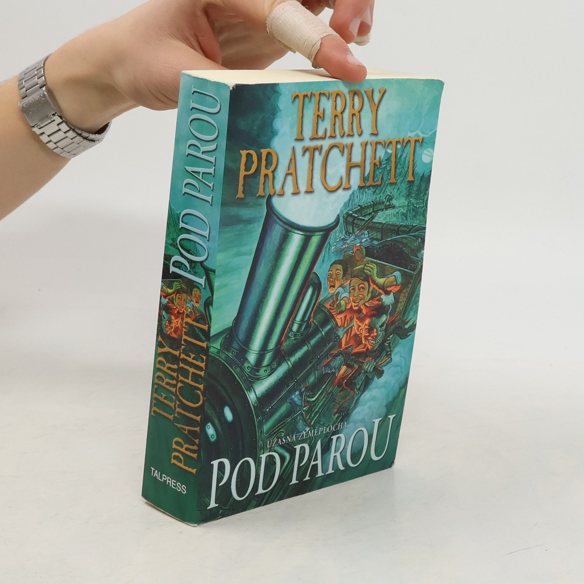Terry Pratchett Pod parou