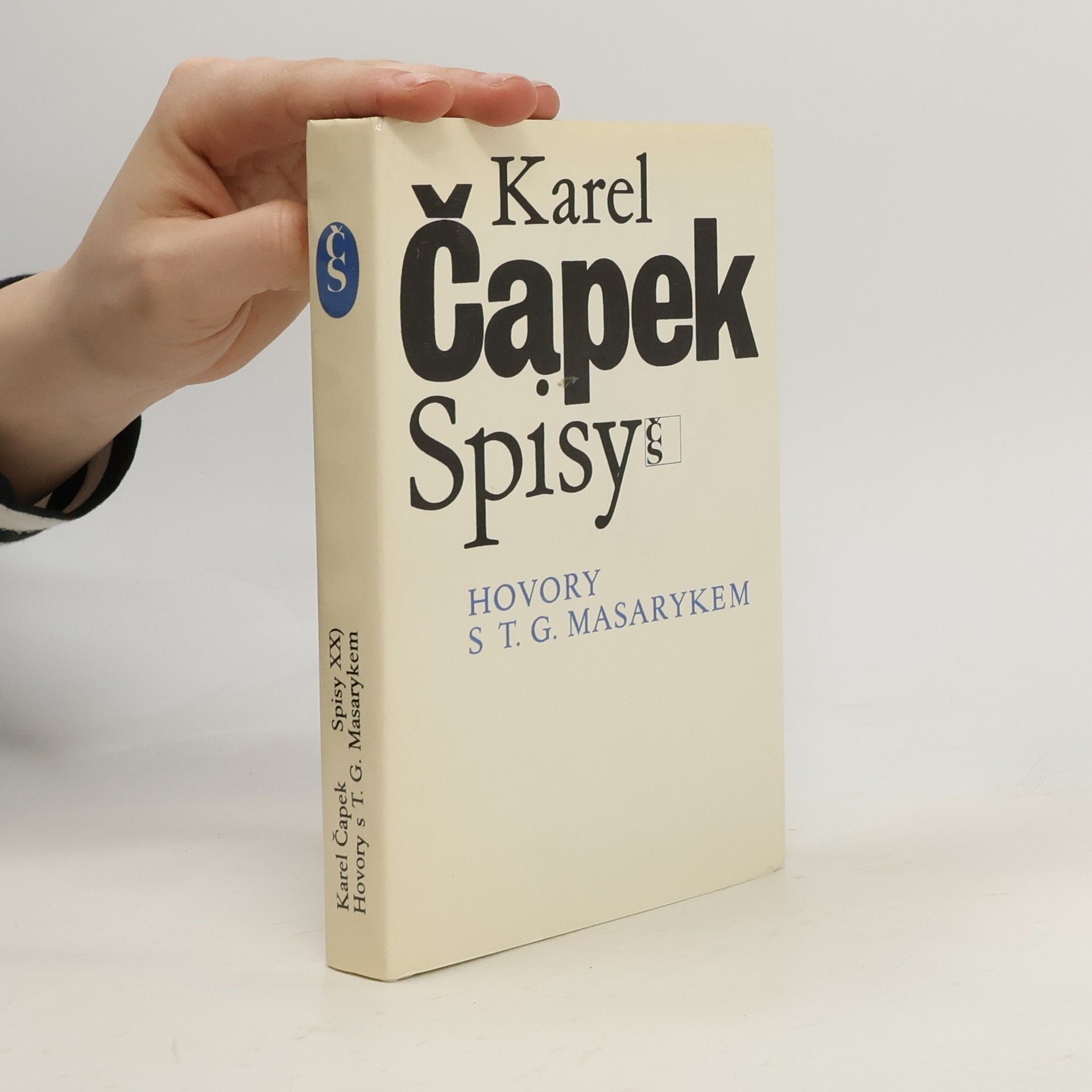 Karel Čapek Hovory s T. G. Masarykem