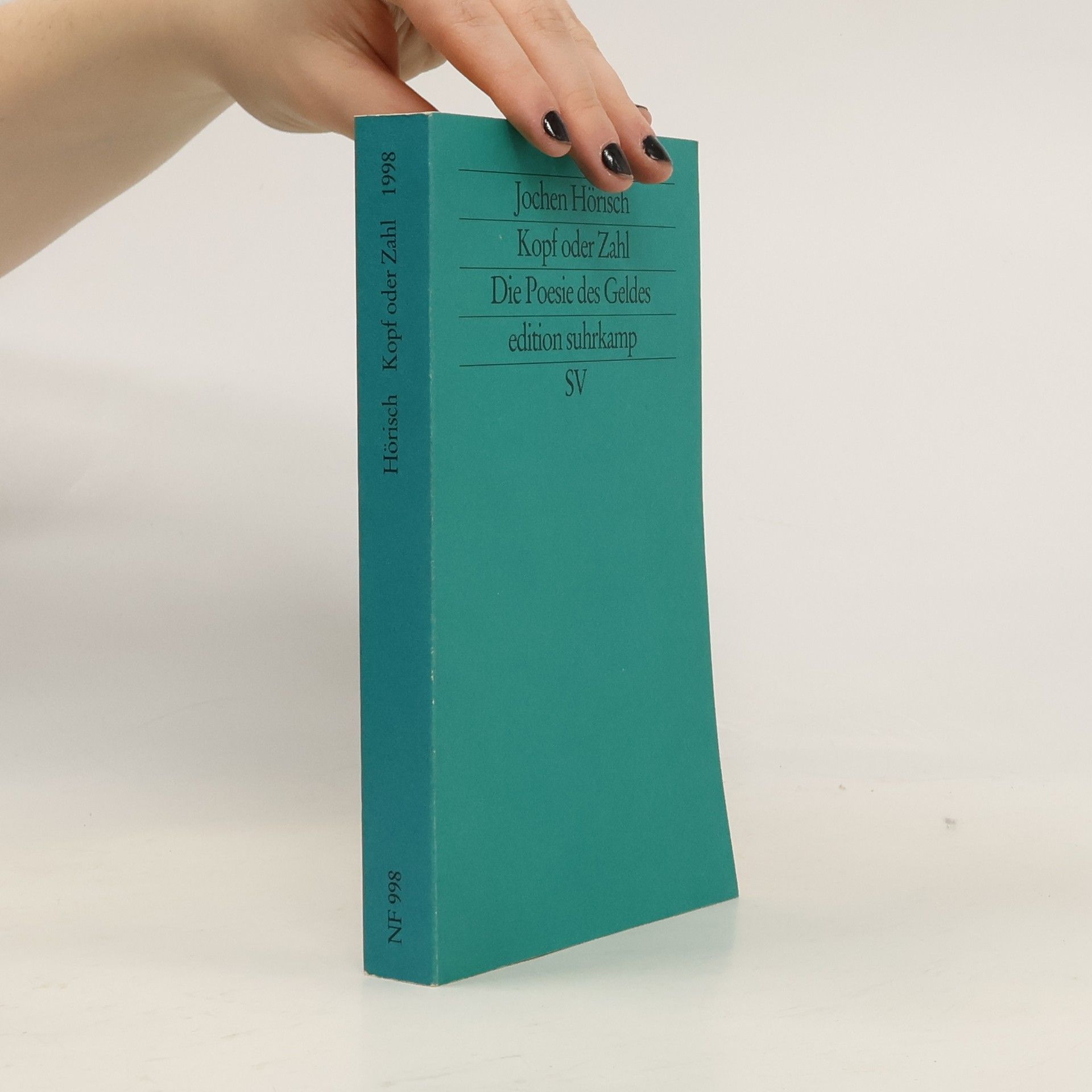 Jochen Hörisch Kopf oder Zahl