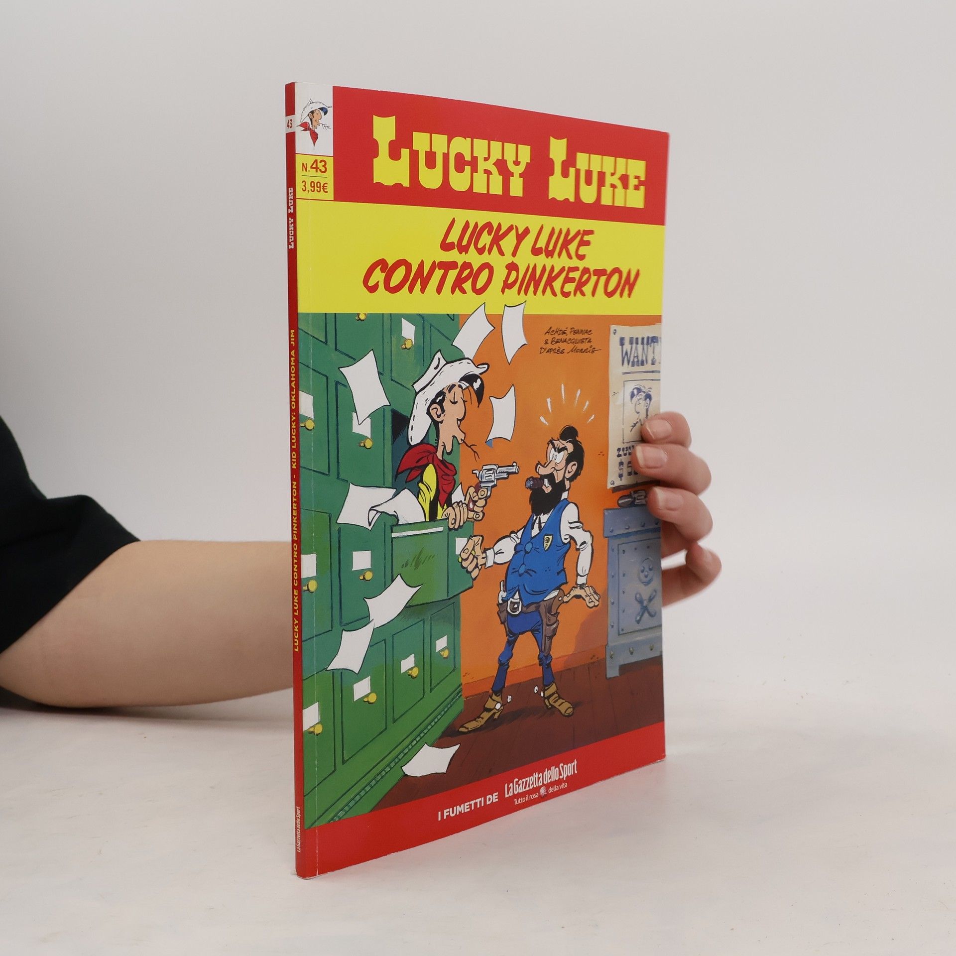 Tonino Benacquista Lucky Luke 43.- Lucky Luke contro Pinkerton