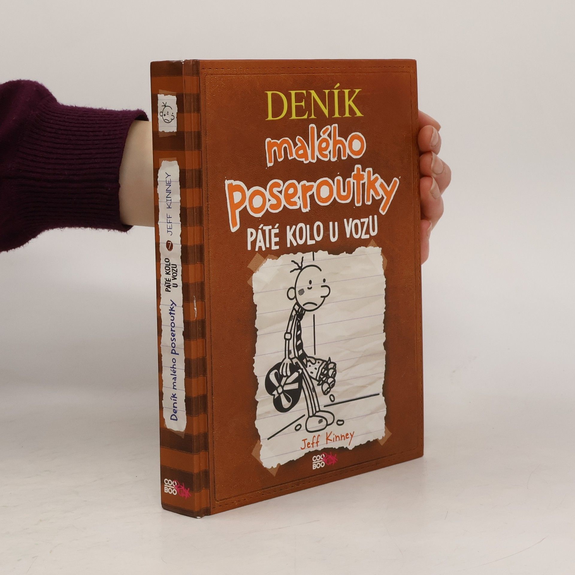 Jeff Kinney Deník malého poseroutky 7. Páté kolo u vozu