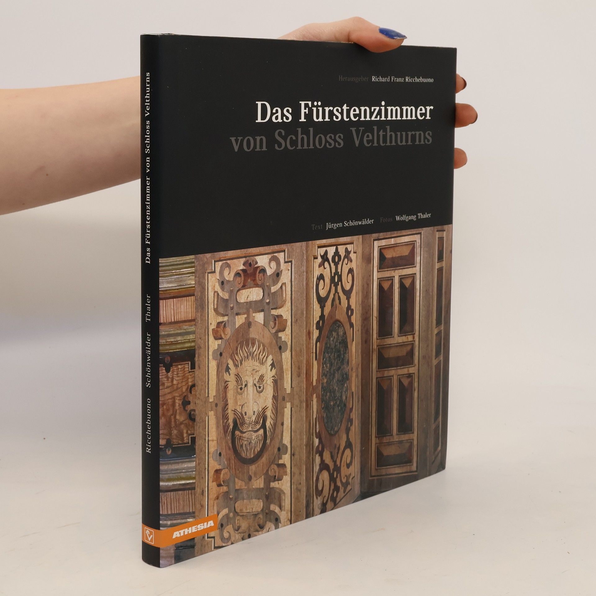 Richard Franz Ricchebuono Das Fürstenzimmer von Schloss Velthurns