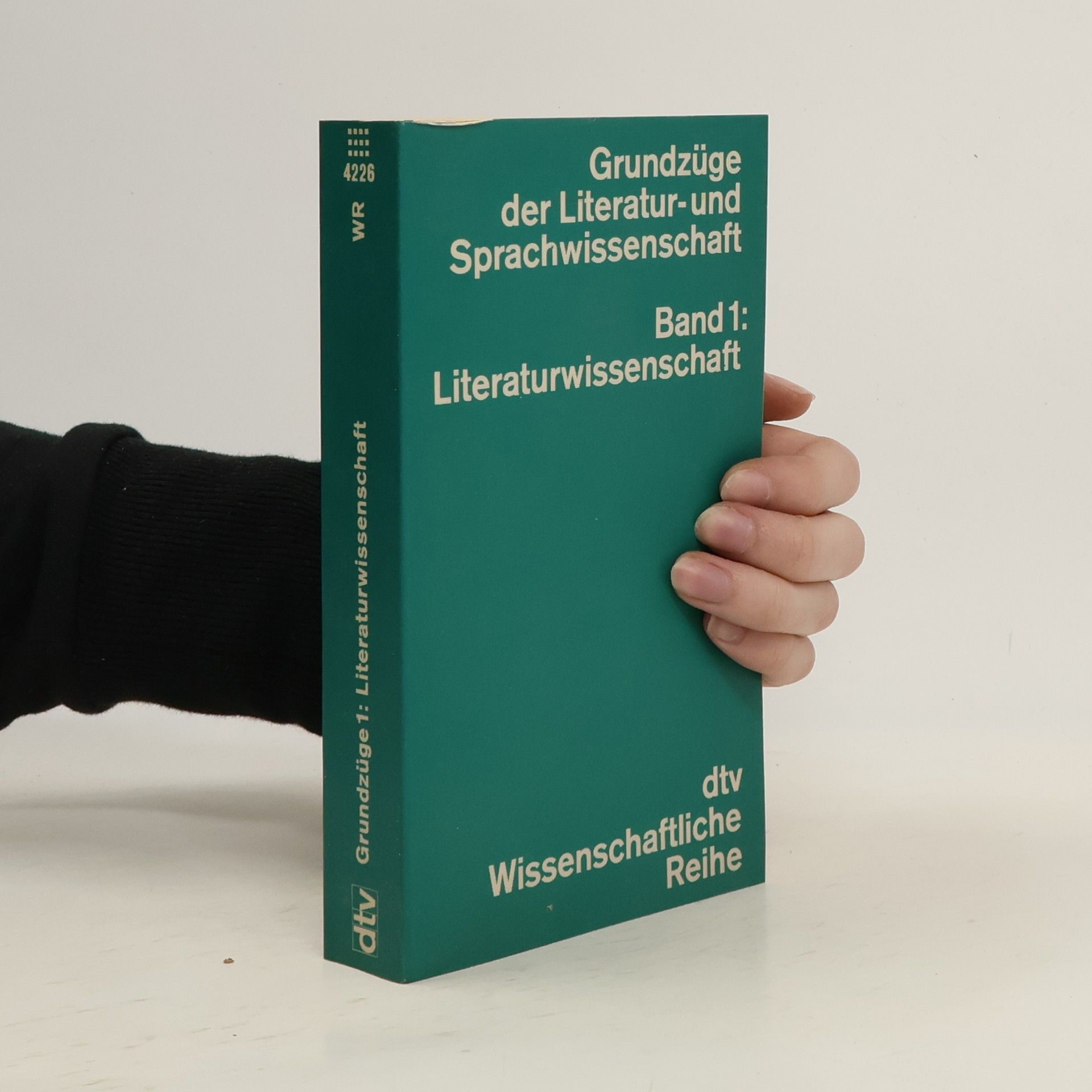 Grundzüge der Literatur- und Sprachwissenschaft. Band 1, Literaturwissenschaft