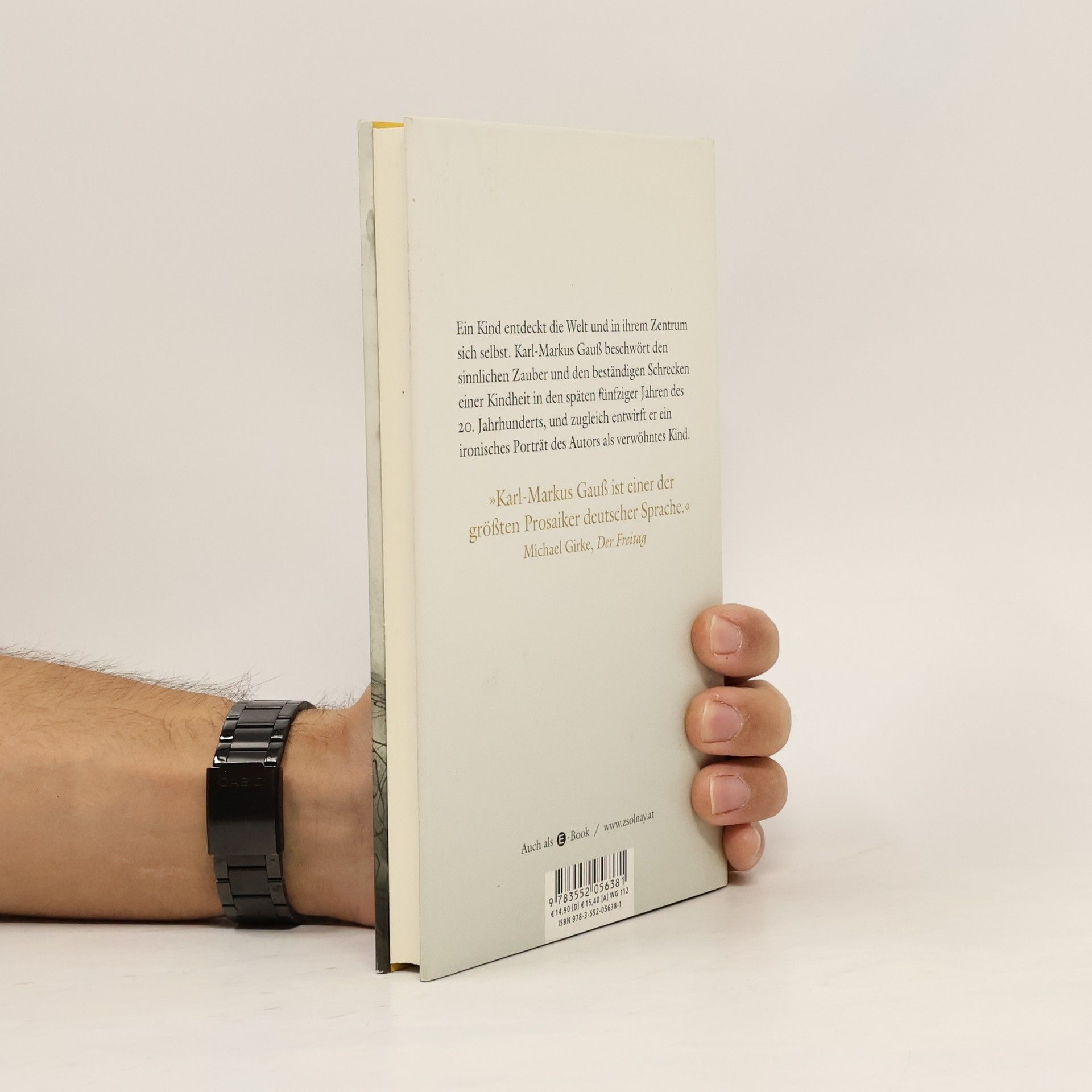 Das Erste, was ich sah