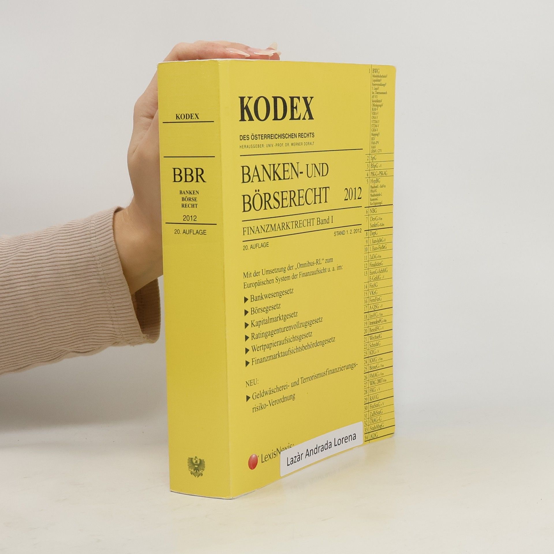 Banken- und Börserecht